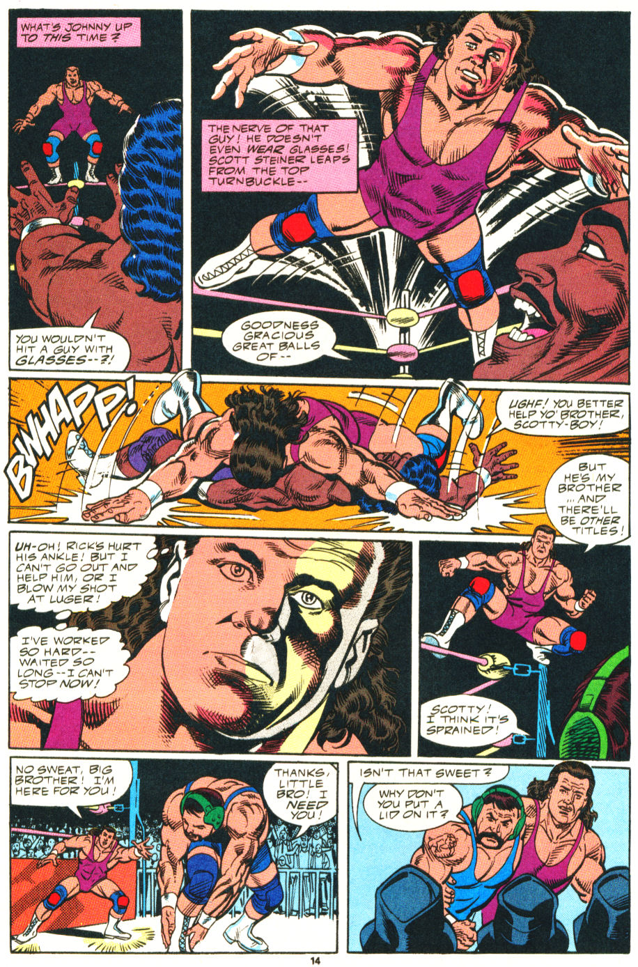 Read online WCW World Championship Wrestling comic -  Issue #1 - 12