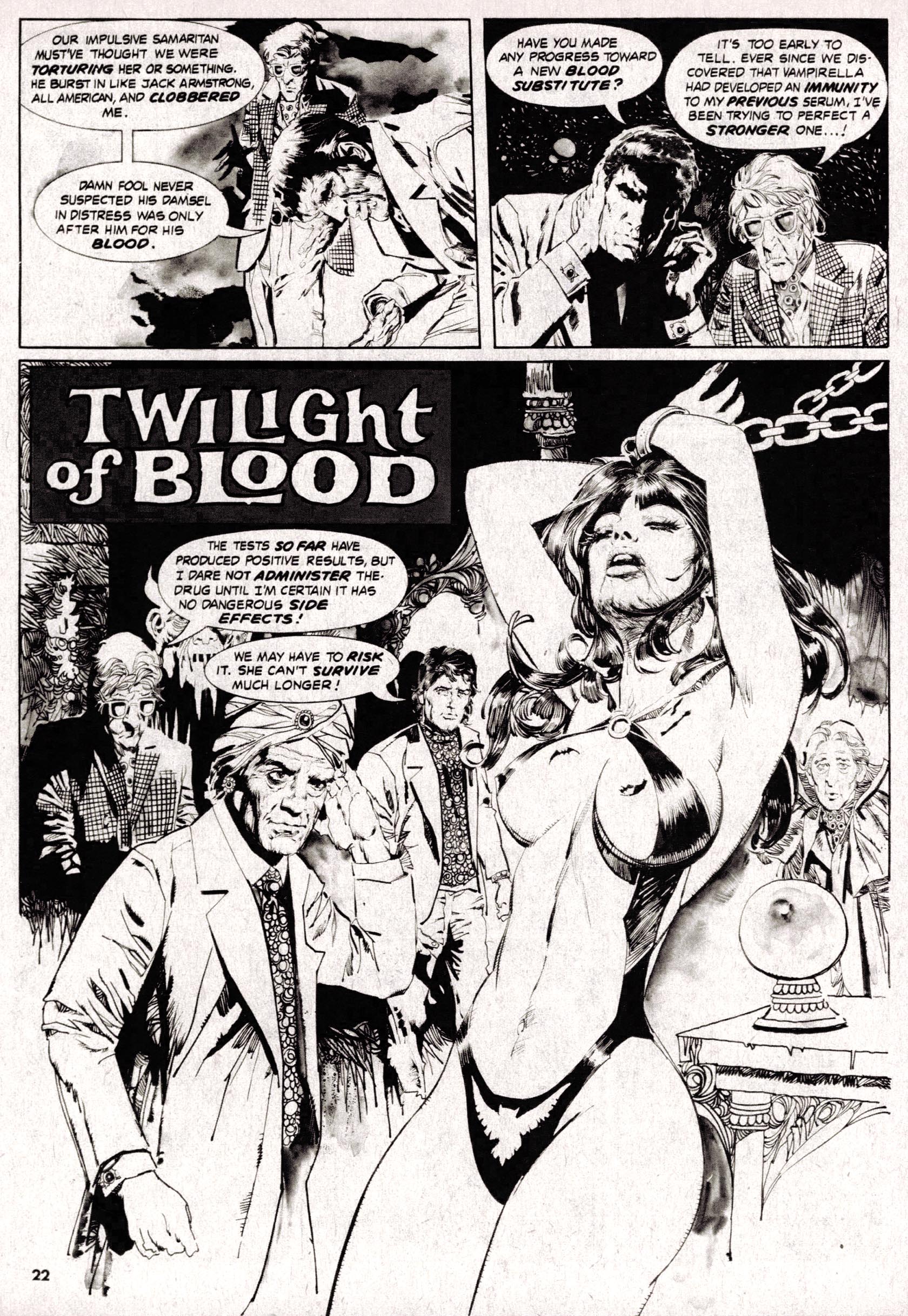 Read online Vampirella (1969) comic -  Issue #54 - 22