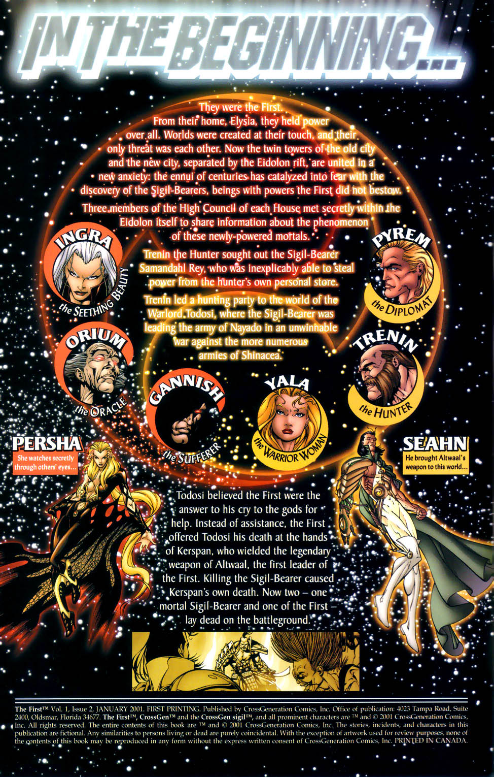 Read online The First comic -  Issue #2 - 4