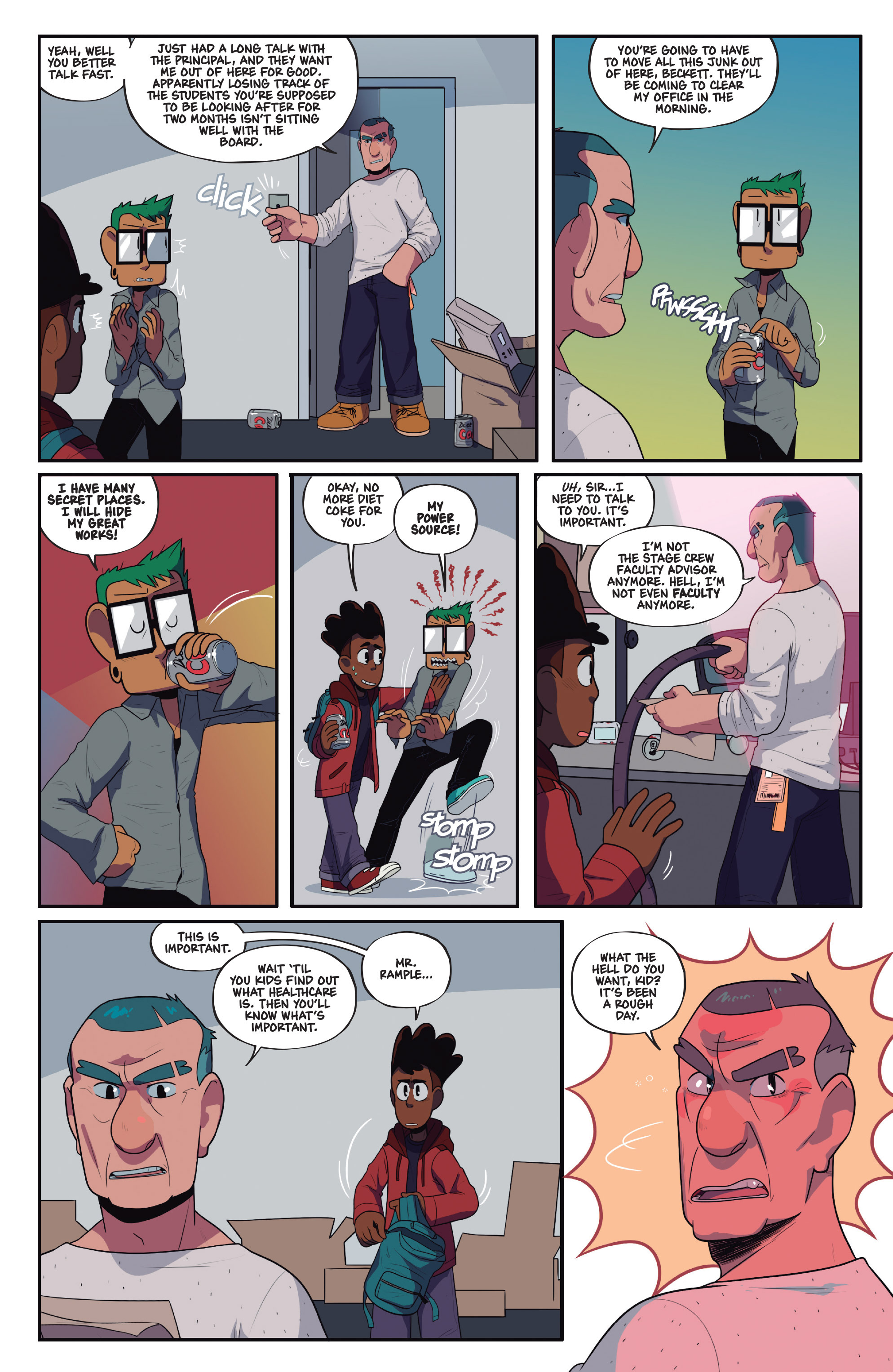 Read online The Backstagers comic -  Issue #7 - 19