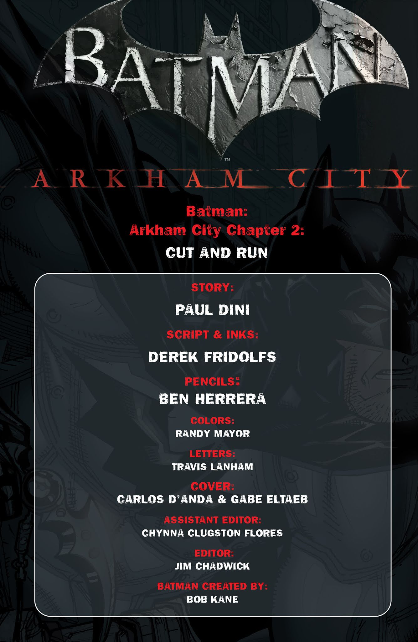 Read online Batman: Arkham City (Digital Chapter) comic -  Issue #2 - 2