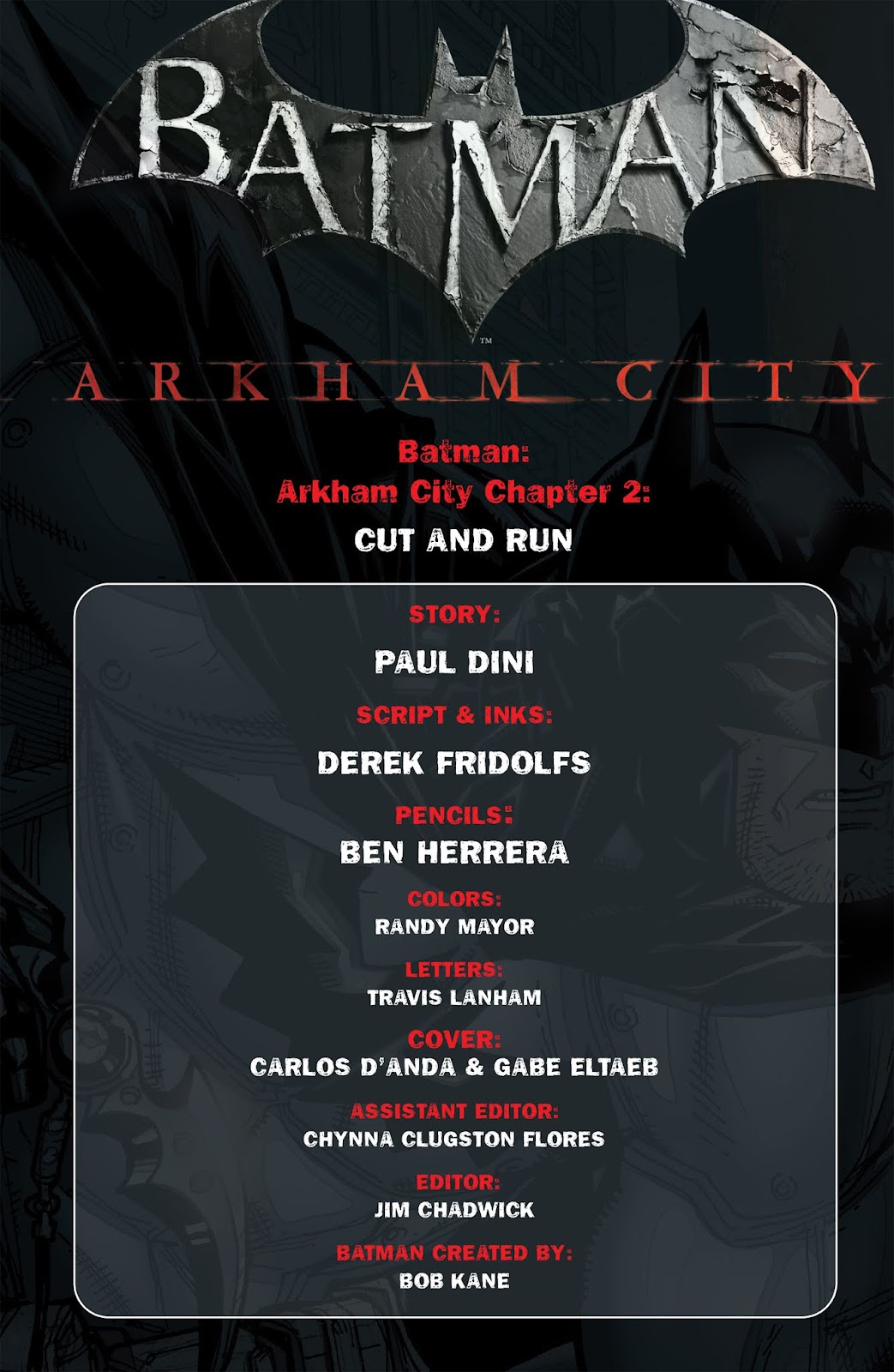 Batman: Arkham City (Digital Chapter) issue 2 - Page 2