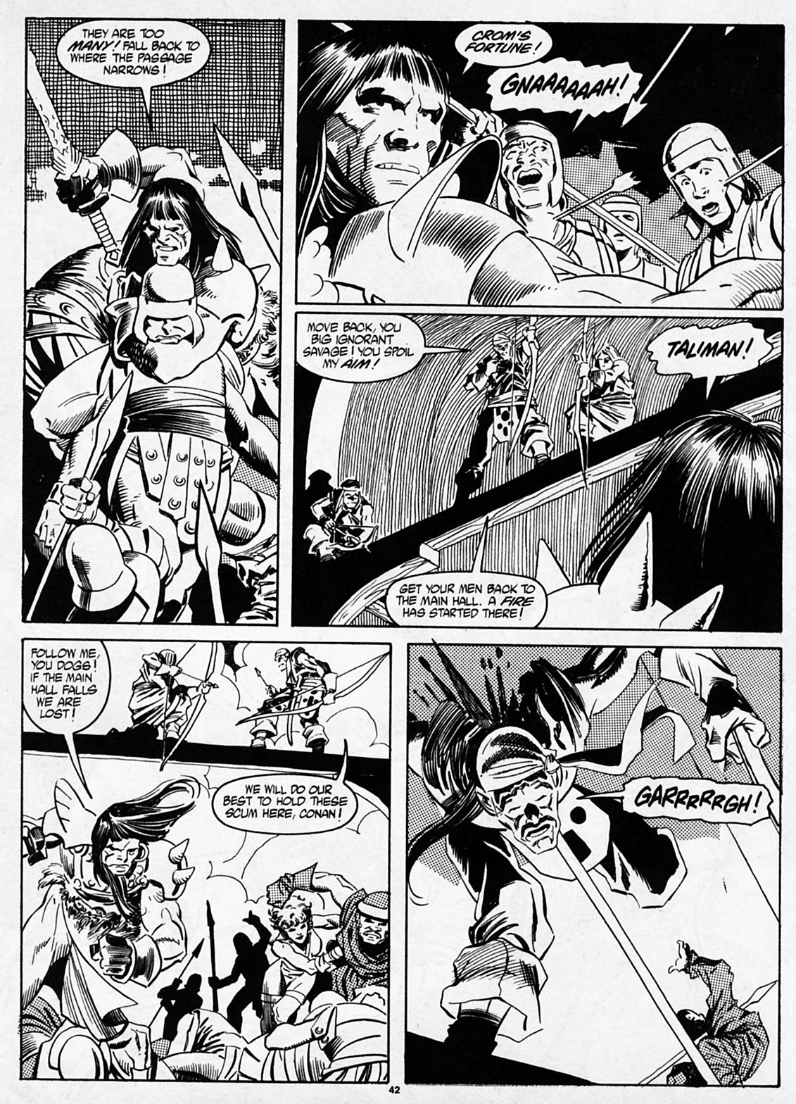 The Savage Sword Of Conan issue 186 - Page 43
