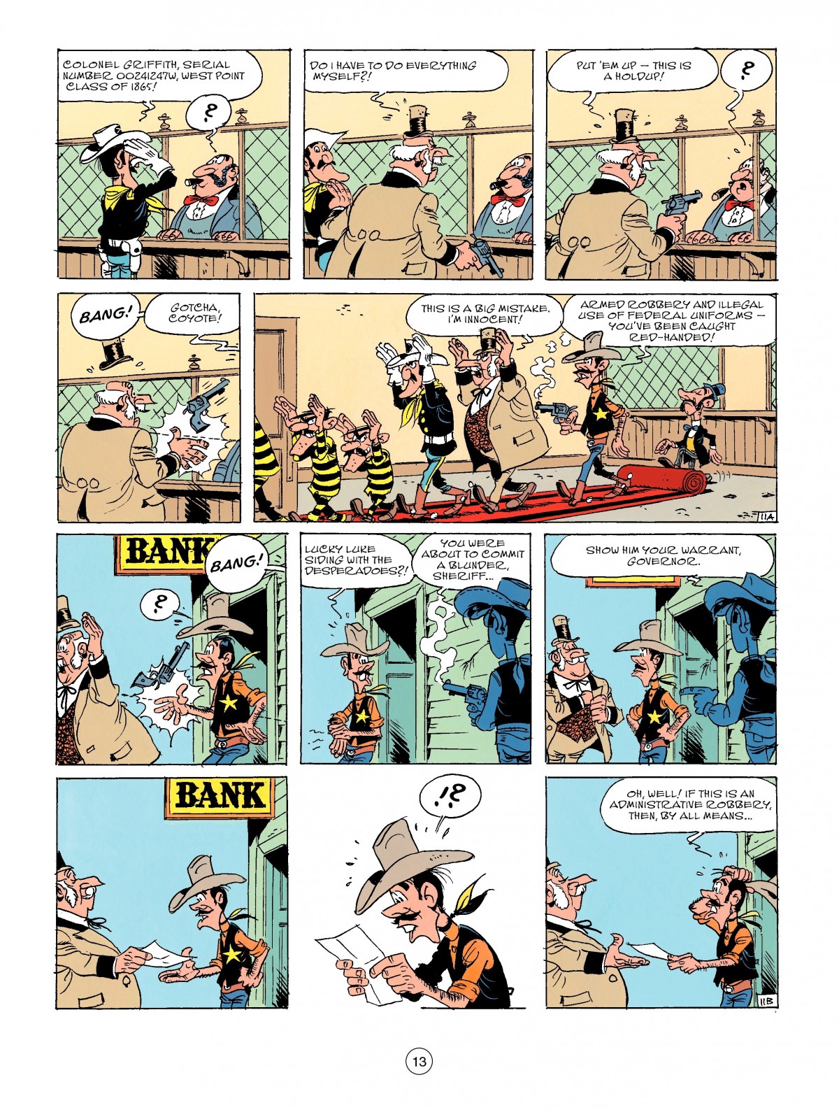 Read online A Lucky Luke Adventure comic -  Issue #49 - 13