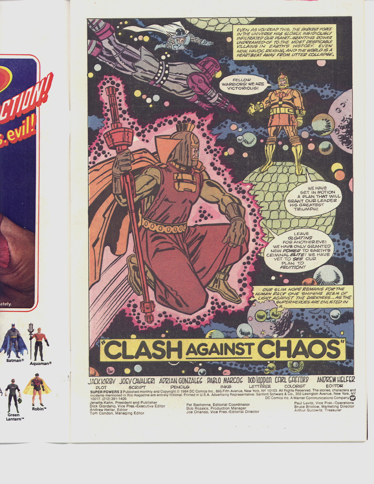 Read online Super Powers (1984) comic -  Issue #2 - 2