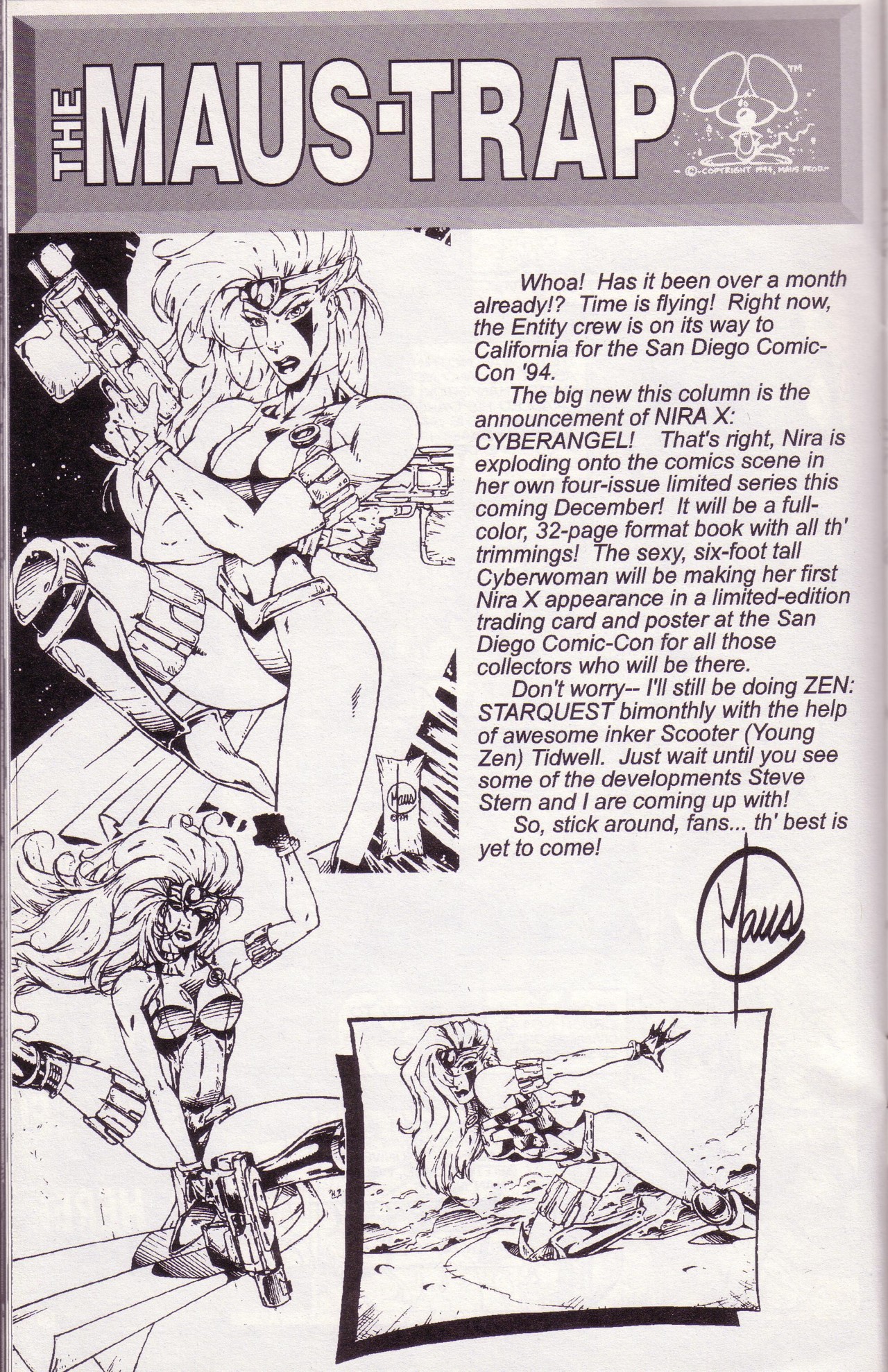 Read online Zen Intergalactic Ninja: Starquest comic -  Issue #3 - 28