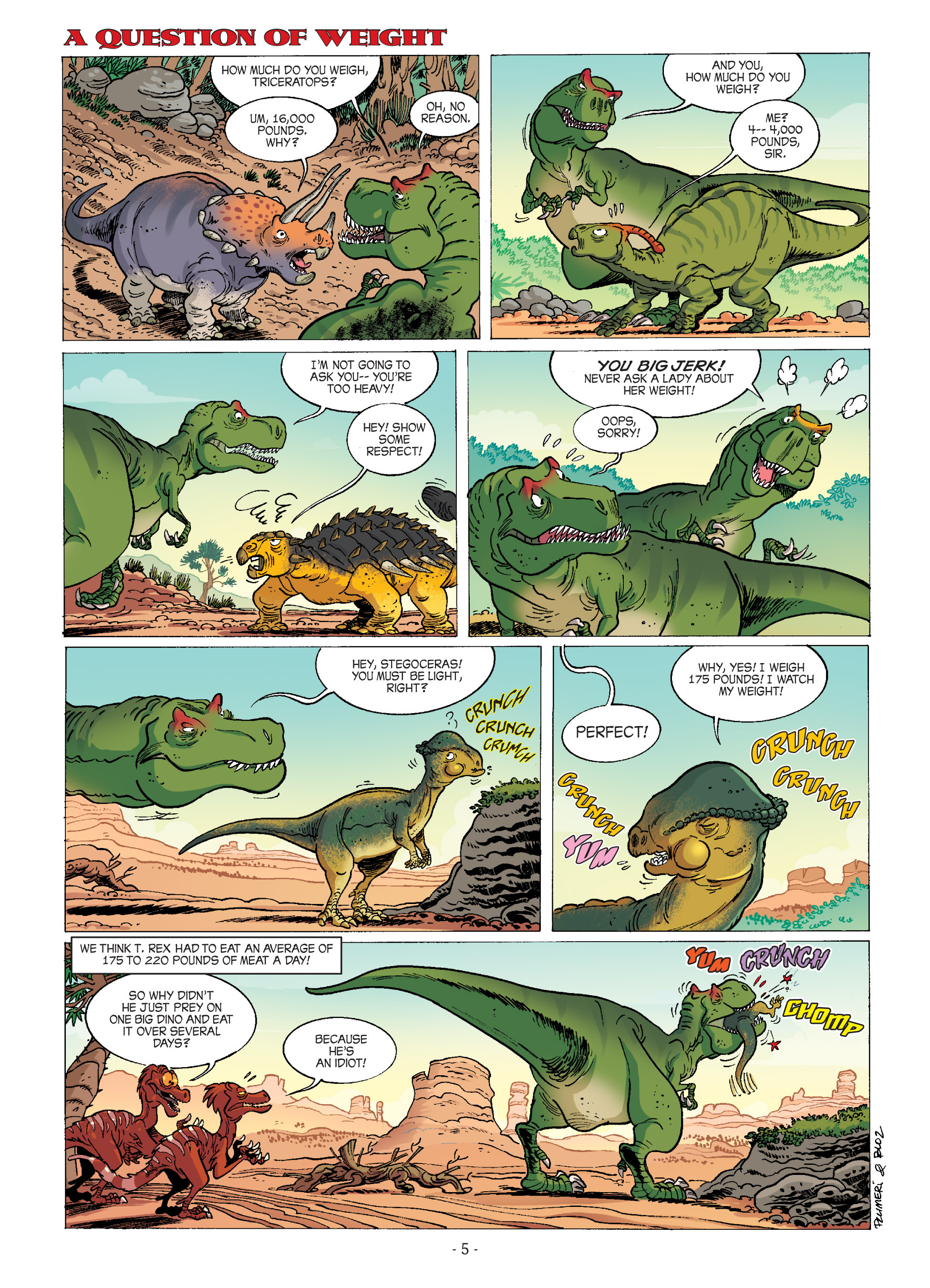 Read online Dinosaurs (2014) comic -  Issue #3 - 6