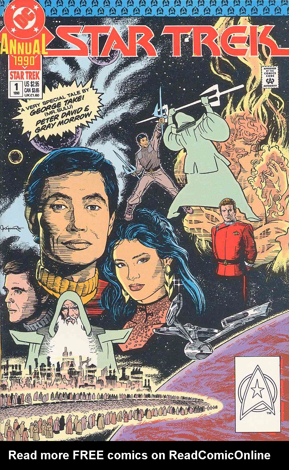 Read online Star Trek (1989) comic -  Issue # _Annual 1 - 1