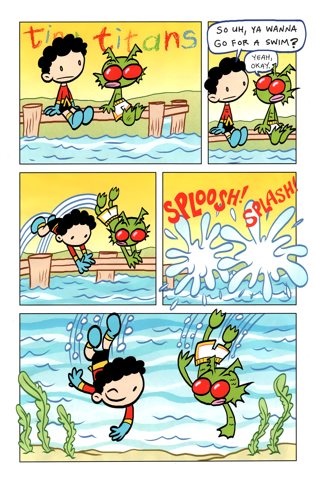 Read online Tiny Titans comic -  Issue #38 - 3