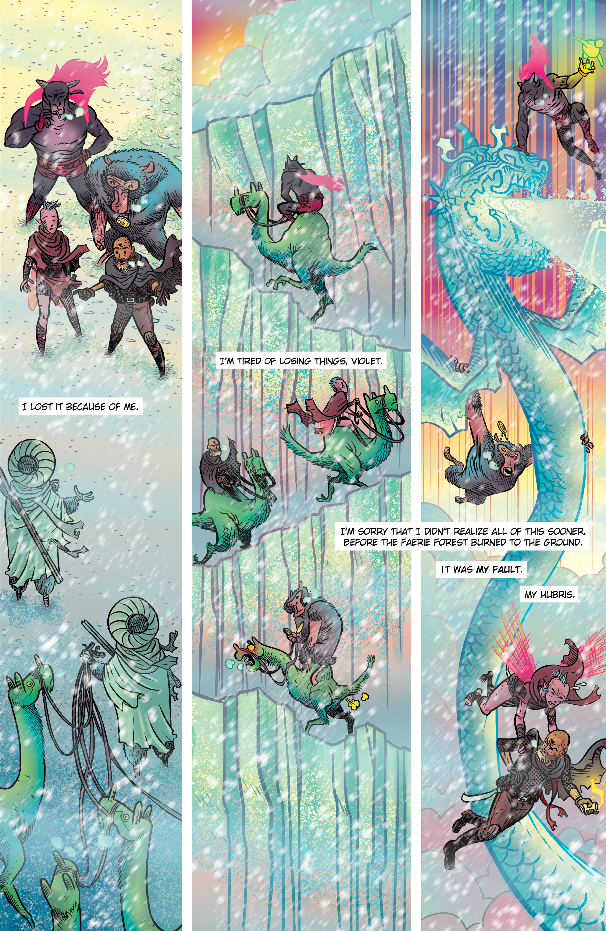 Read online Ether: The Disappearance of Violet Bell comic -  Issue #5 - 8