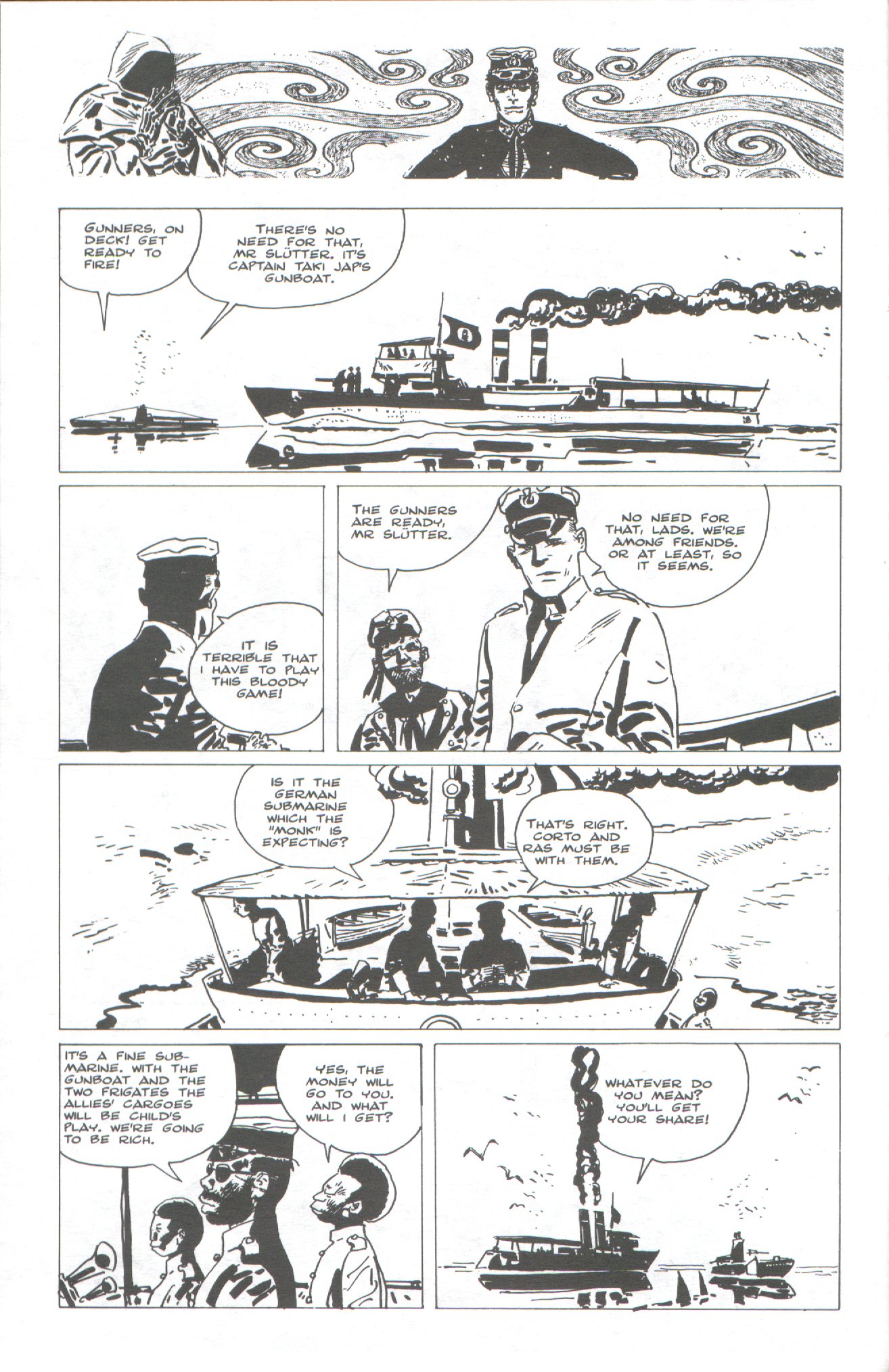 Read online Corto Maltese: Ballad of the Salt Sea comic -  Issue #3 - 12