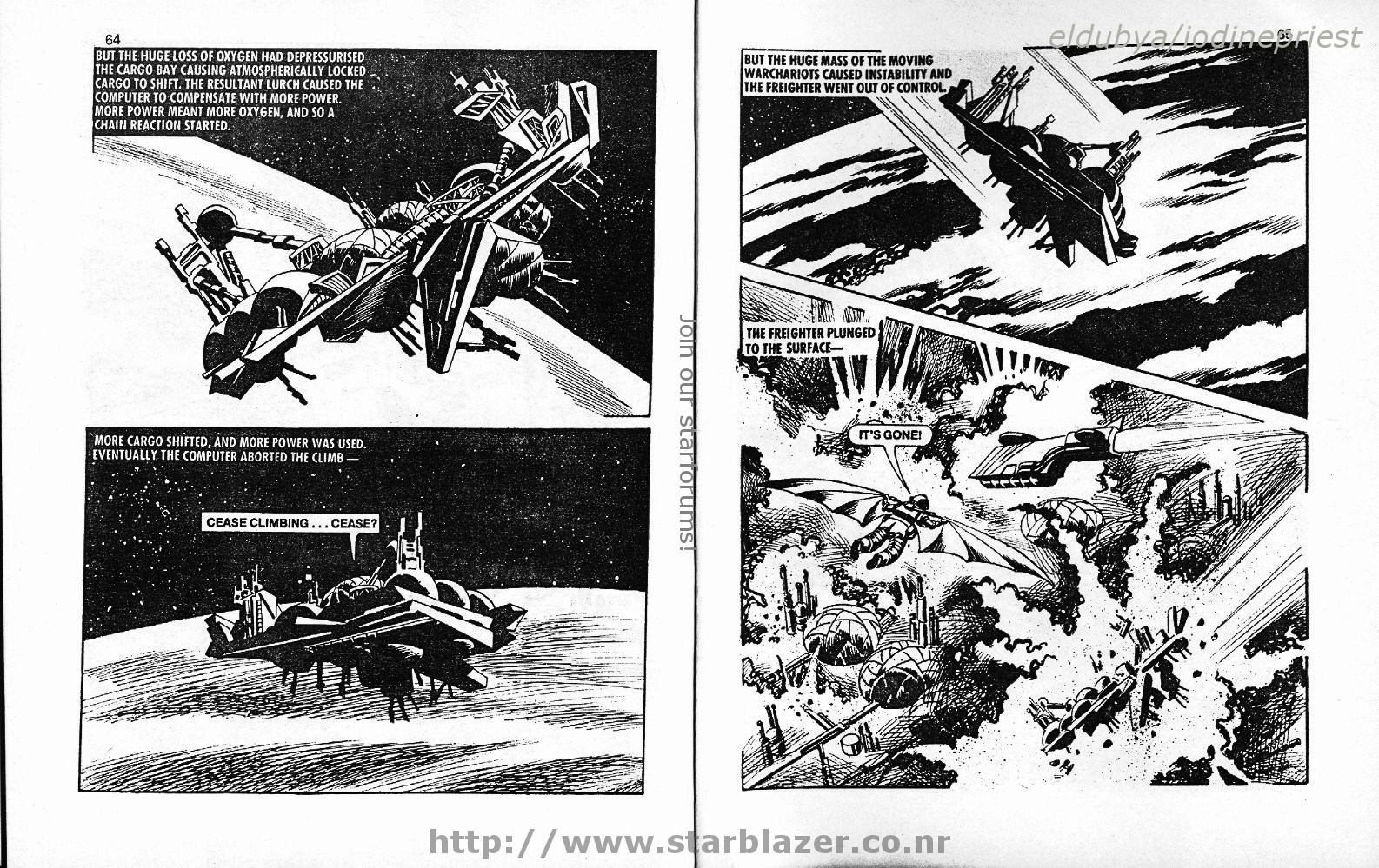Read online Starblazer comic -  Issue #189 - 34