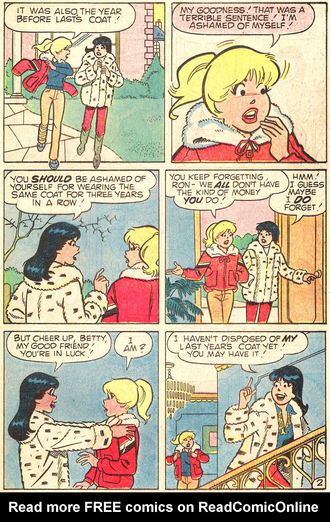 Read online Archie's Girls Betty and Veronica comic -  Issue #316 - 21
