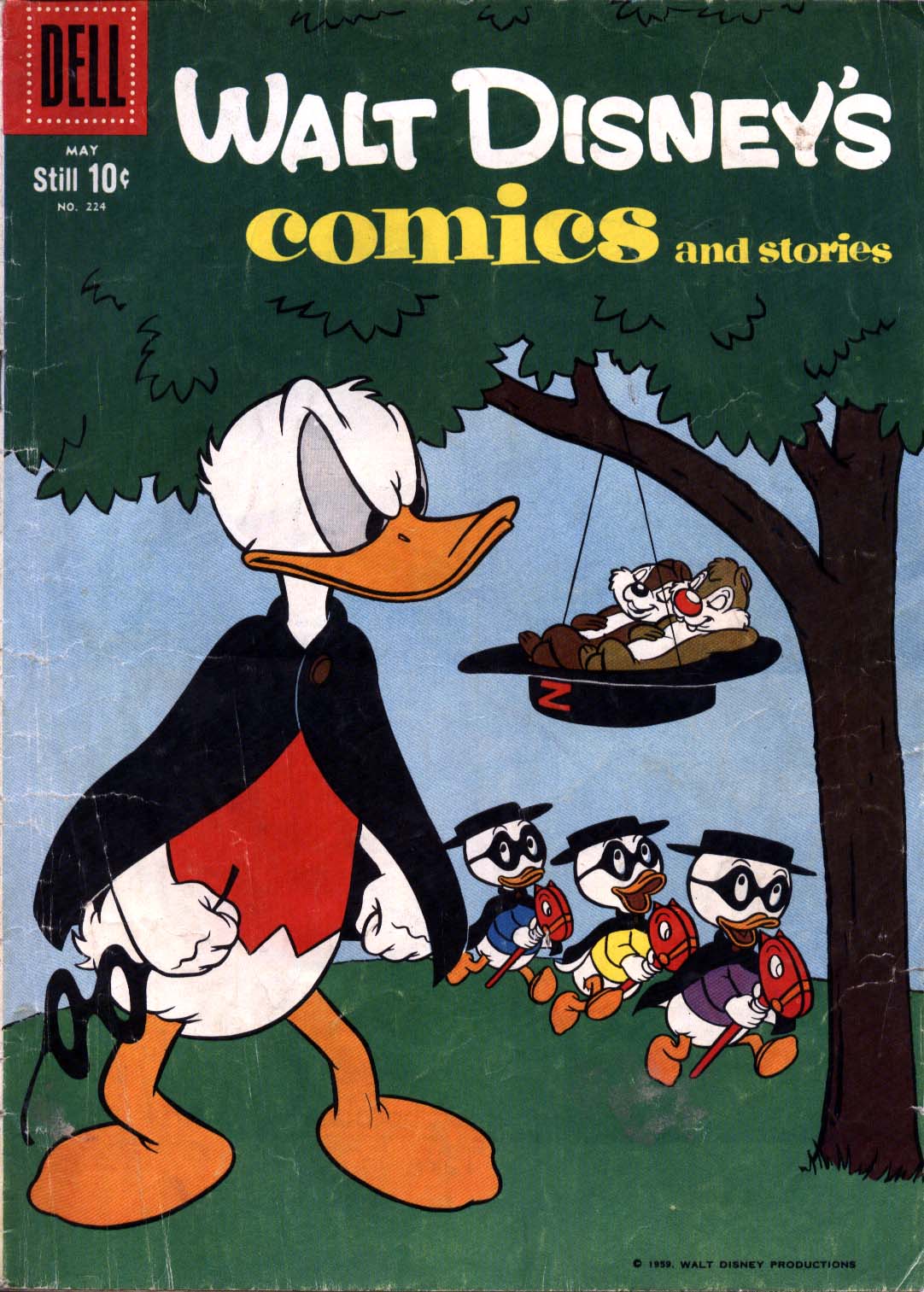 Read online Walt Disney's Comics and Stories comic -  Issue #224 - 1