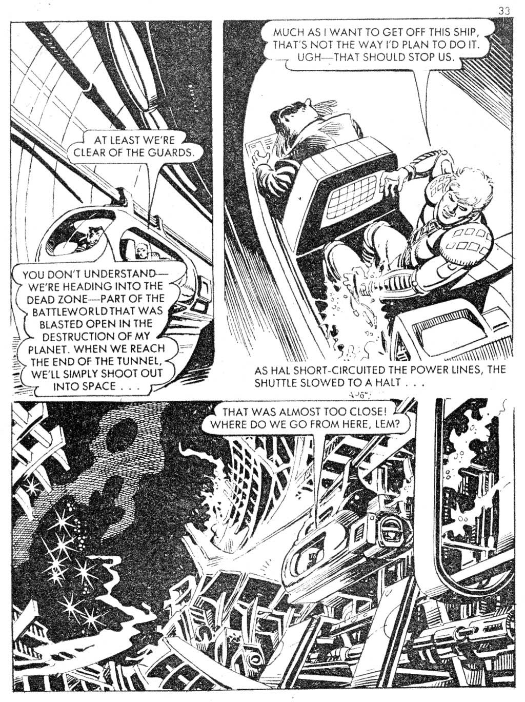 Read online Starblazer comic -  Issue #159 - 33