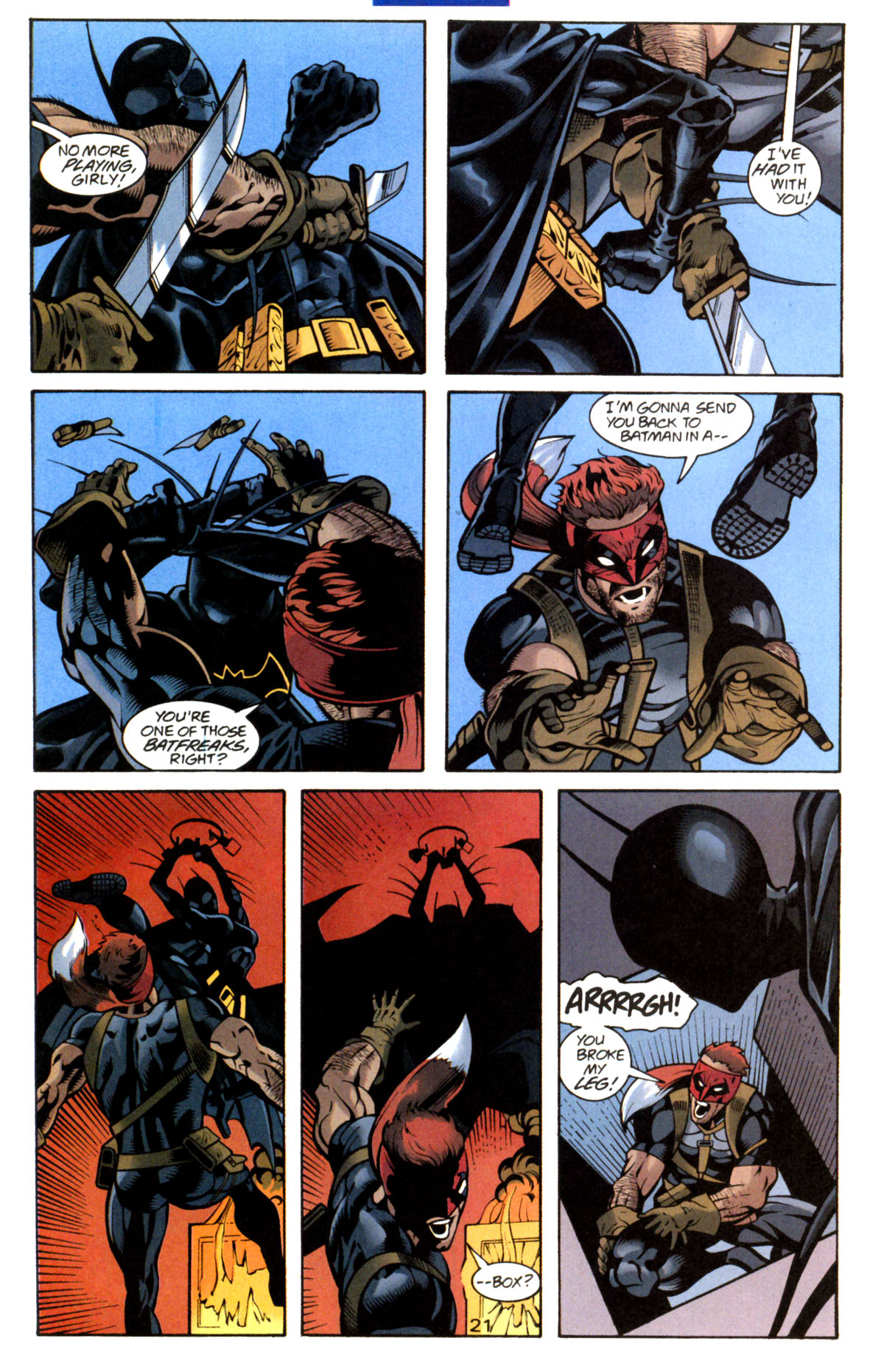 Read online Batgirl (2000) comic -  Issue #12 - 21