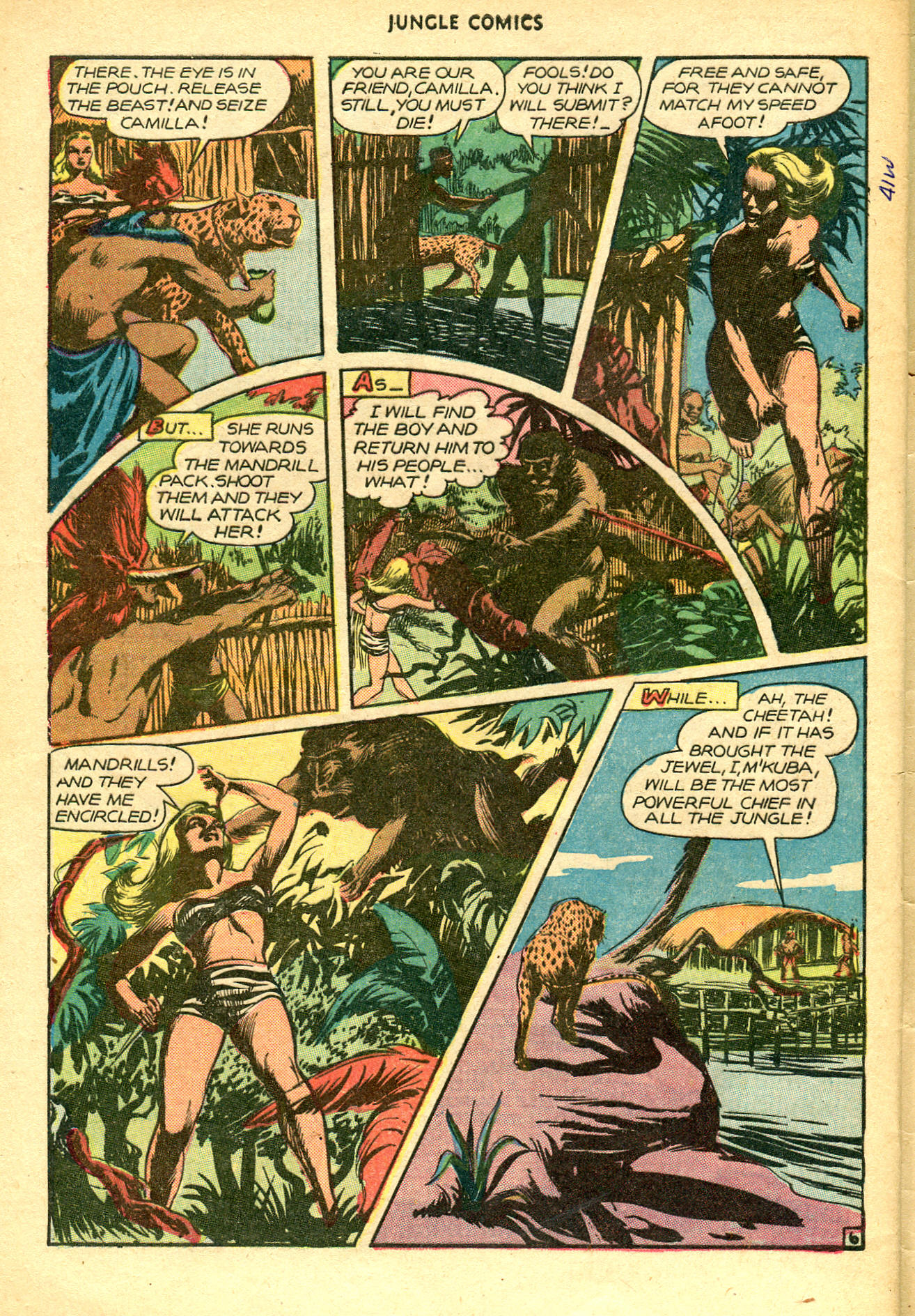 Read online Jungle Comics comic -  Issue #83 - 49