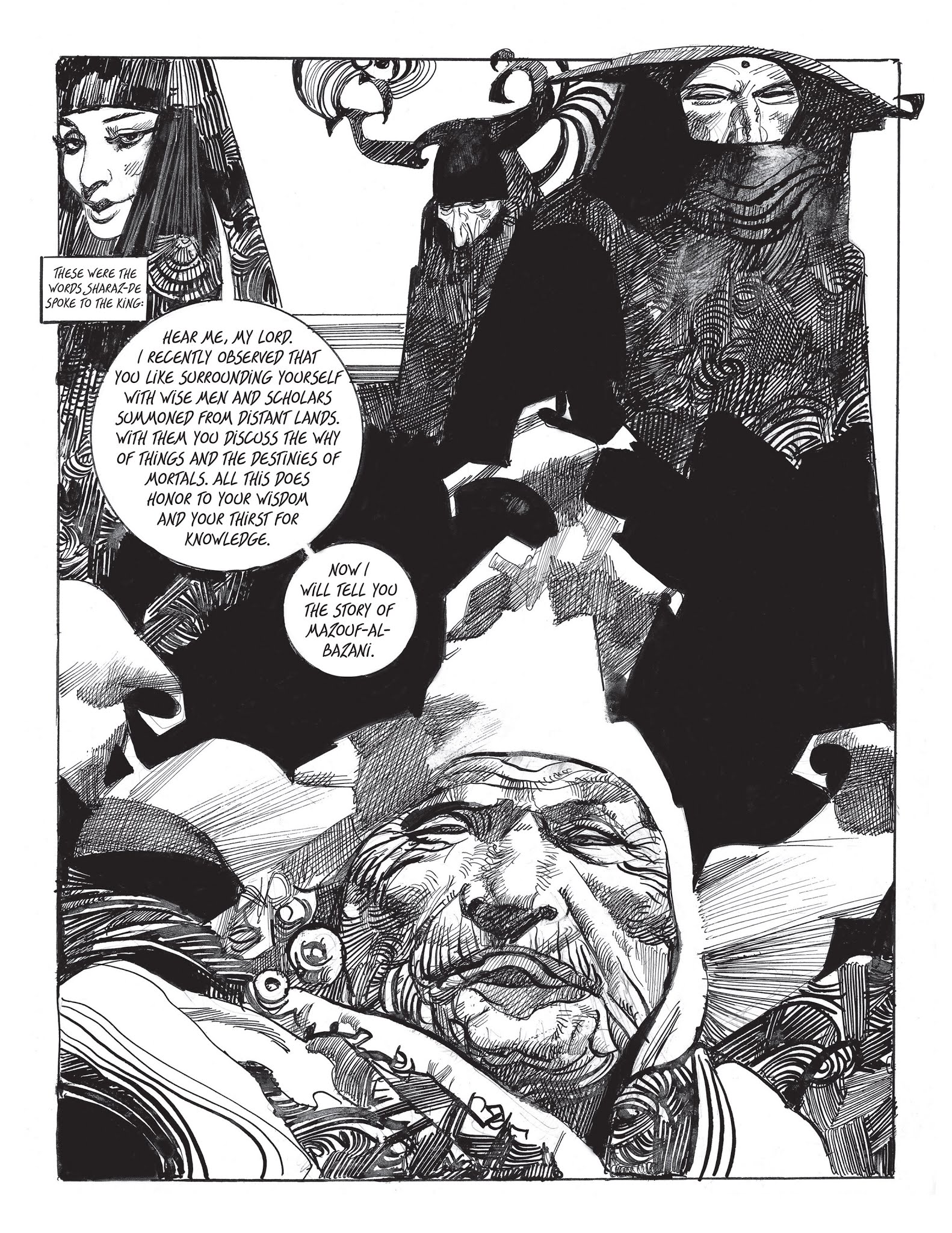 Read online Sharaz-De comic -  Issue #6 - 4