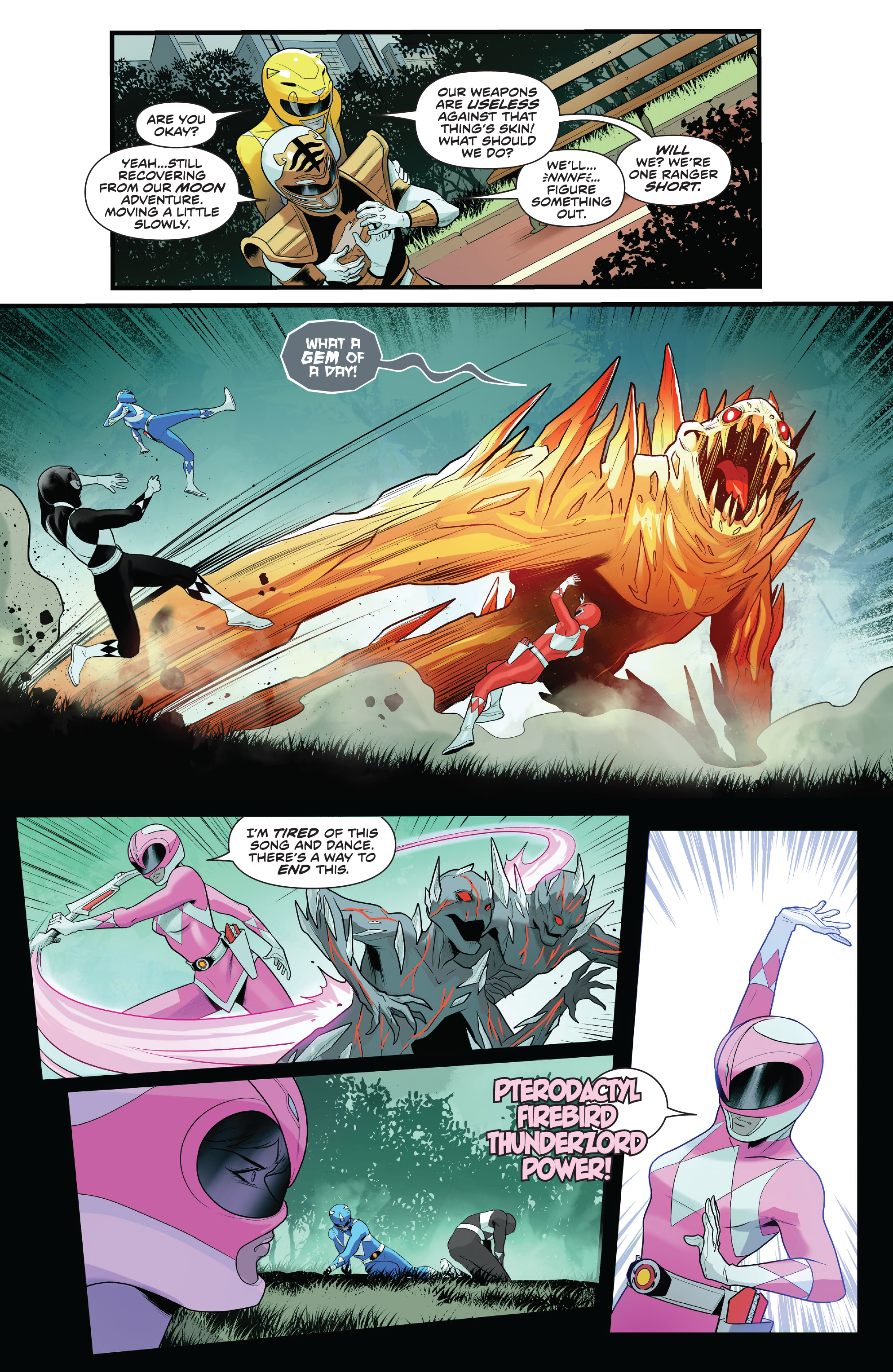 Read online Mighty Morphin Power Rangers comic -  Issue #103 - 17