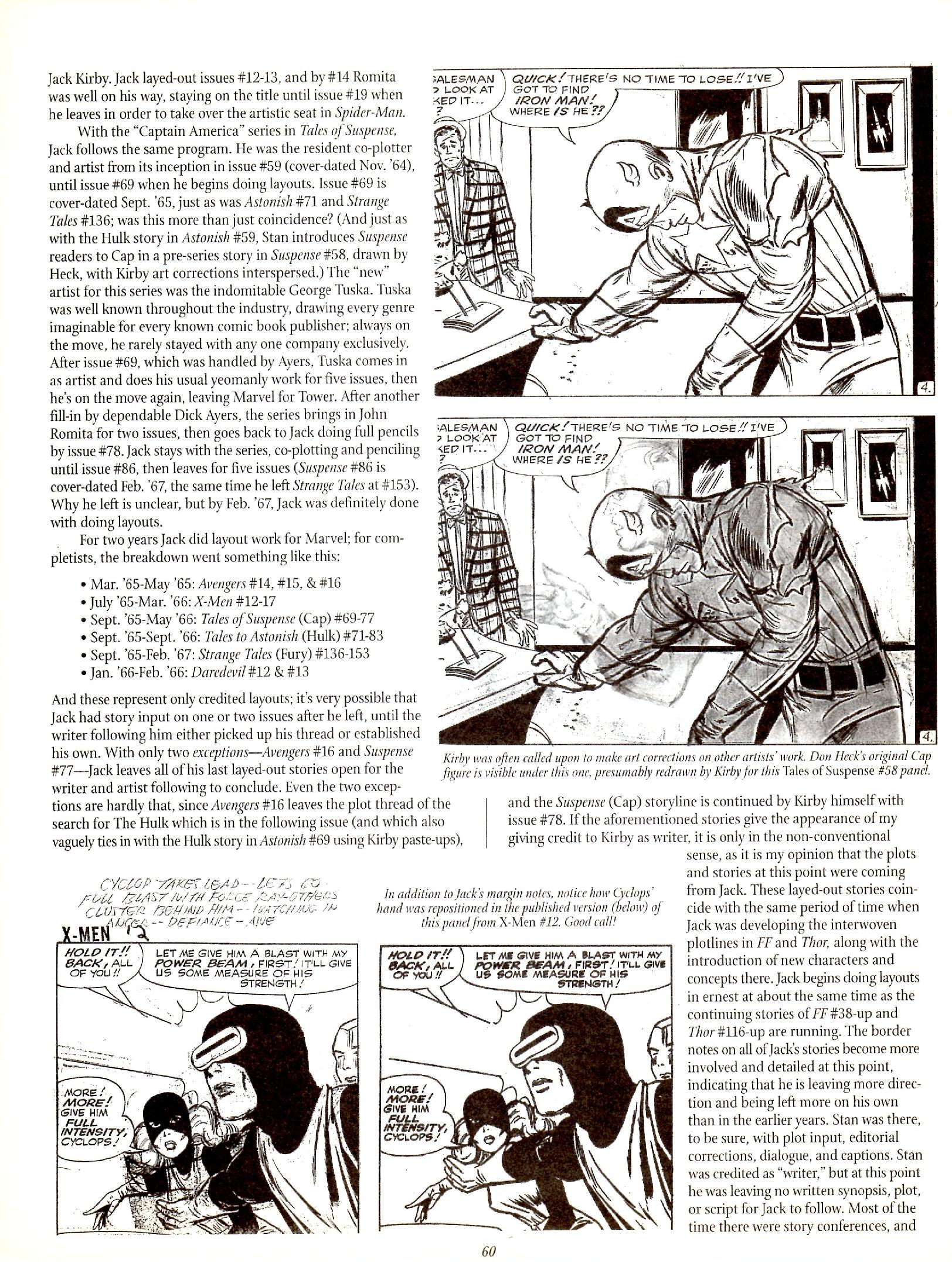 Read online The Jack Kirby Collector comic -  Issue #29 - 59