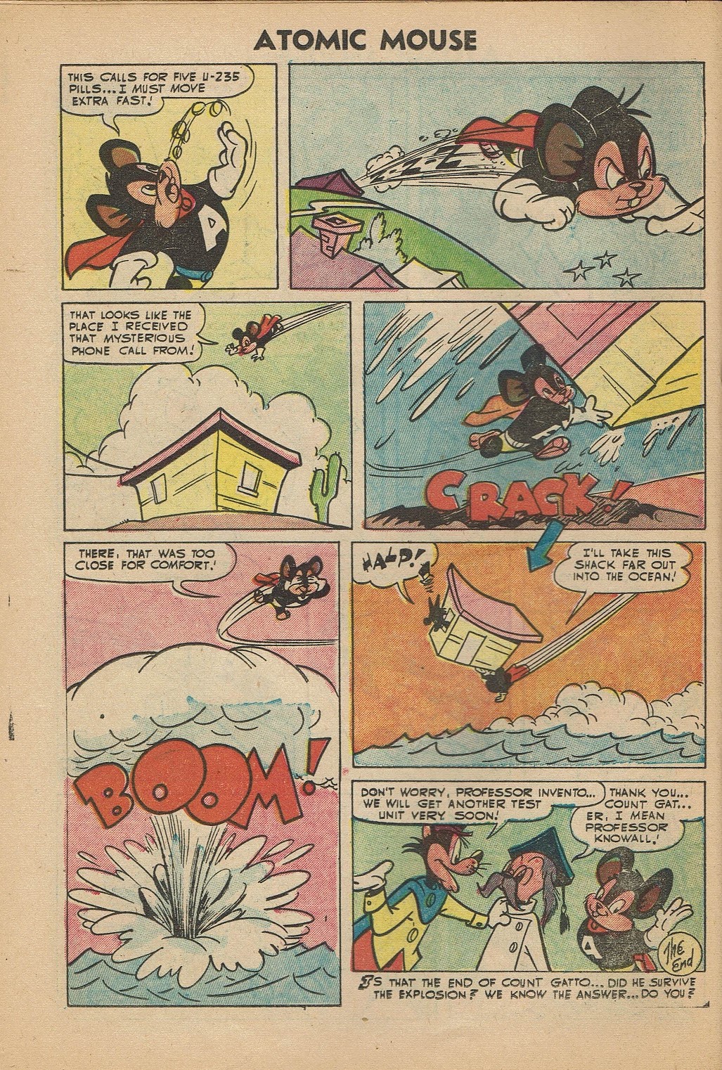 Read online Atomic Mouse comic -  Issue #15 - 18