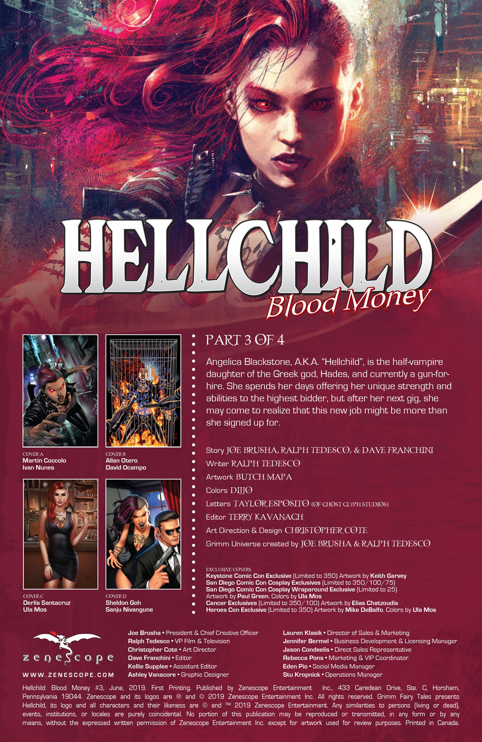 Read online Hellchild: Blood Money comic -  Issue #3 - 2