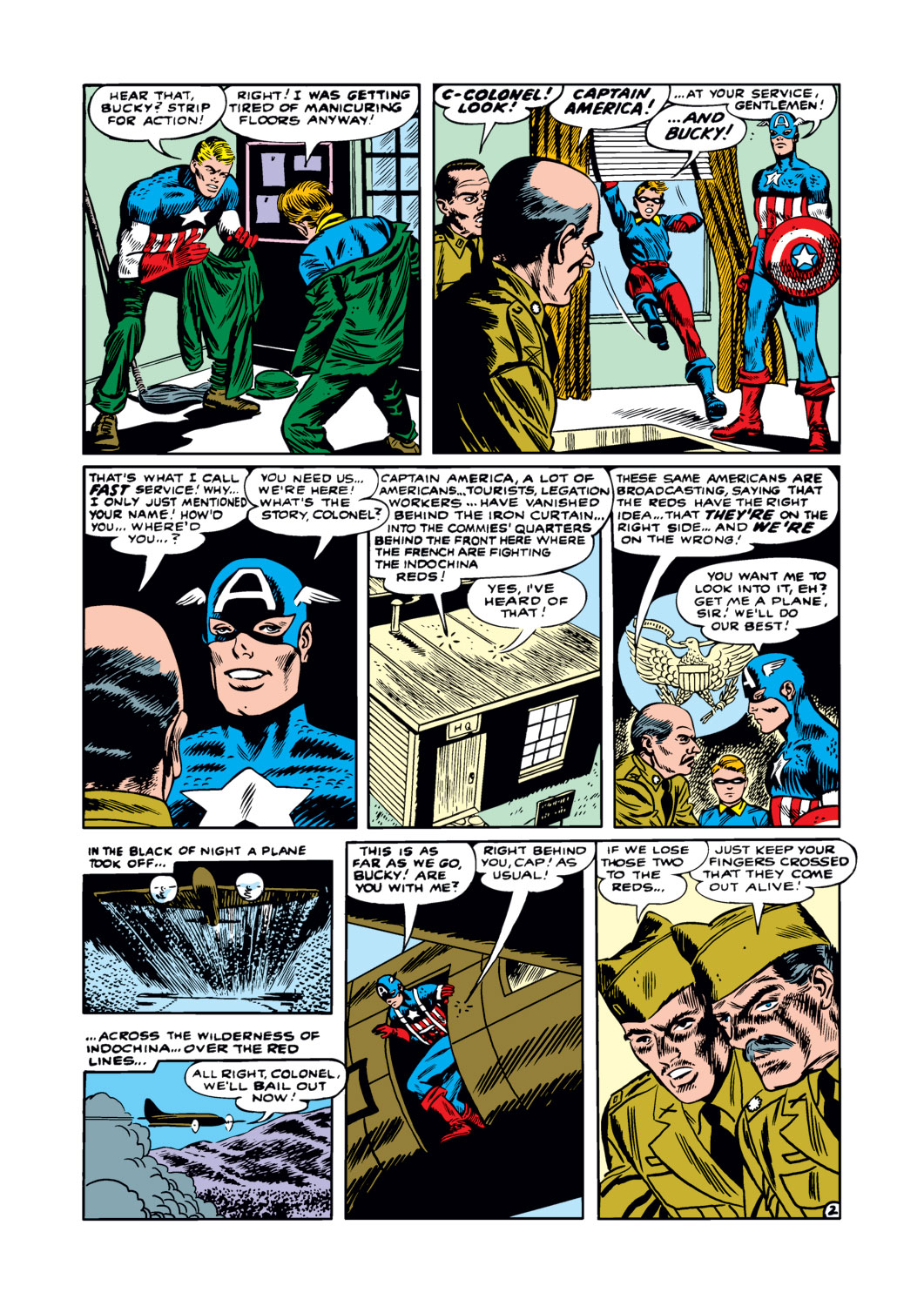 Read online Captain America Comics comic -  Issue #76 - 22