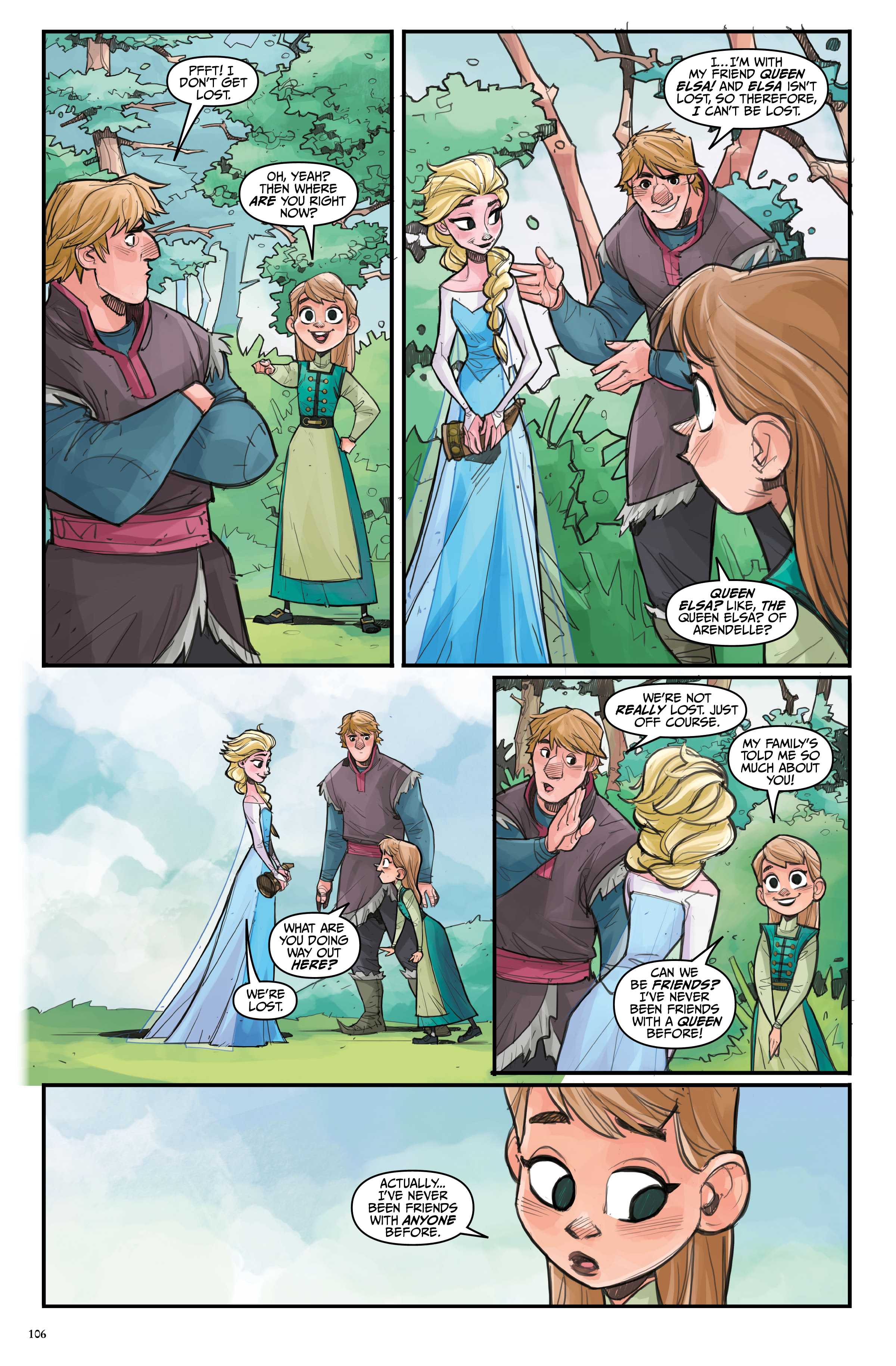 Read online Disney Frozen Library Edition comic -  Issue # TPB (Part 2) - 8