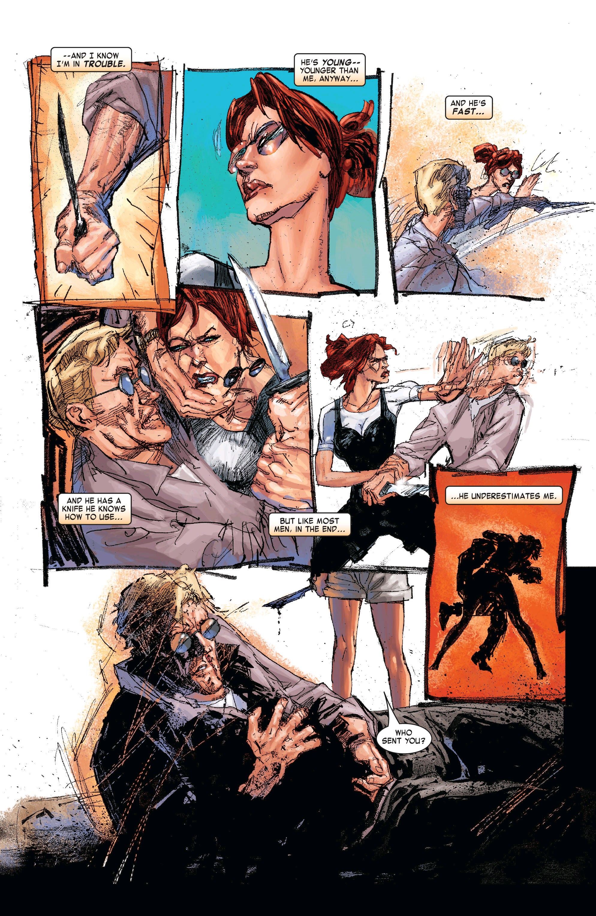 Read online Black Widow: Welcome To The Game comic -  Issue # TPB (Part 1) - 10