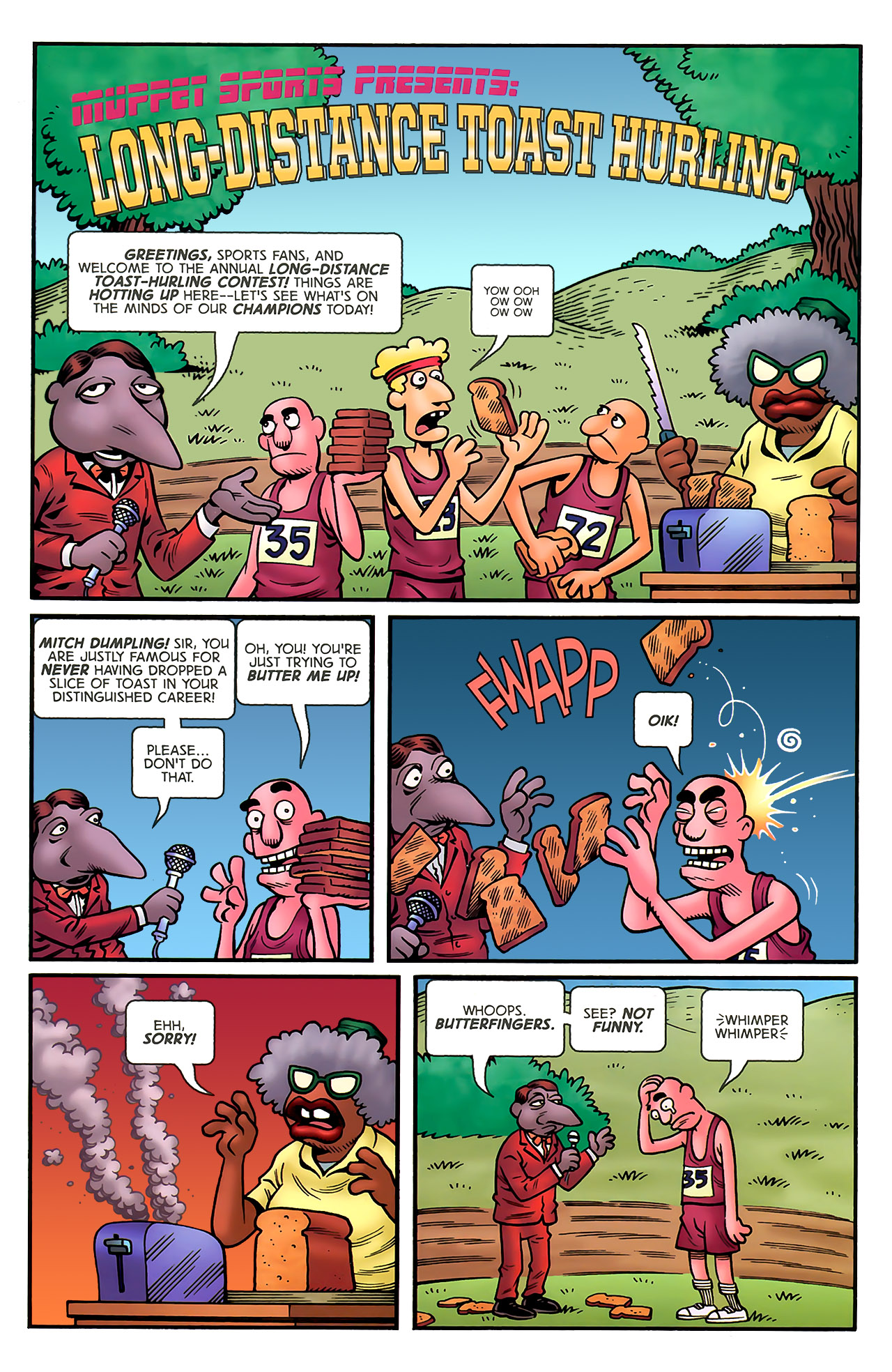 Read online The Muppet Show: The Treasure of Peg-Leg Wilson comic -  Issue #1 - 7