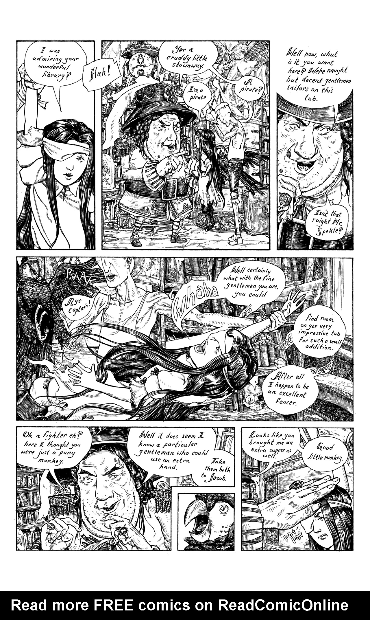 Read online Cursed Pirate Girl comic -  Issue #3 - 4