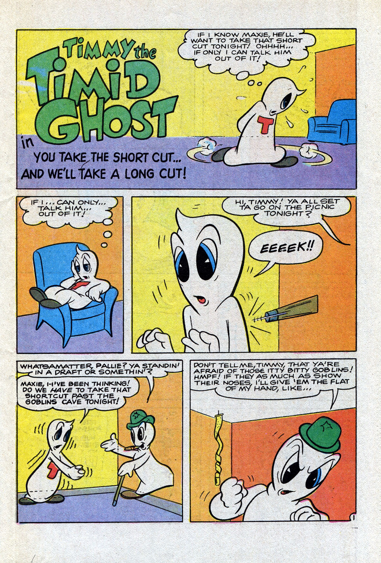 Read online Timmy the Timid Ghost comic -  Issue #25 - 27