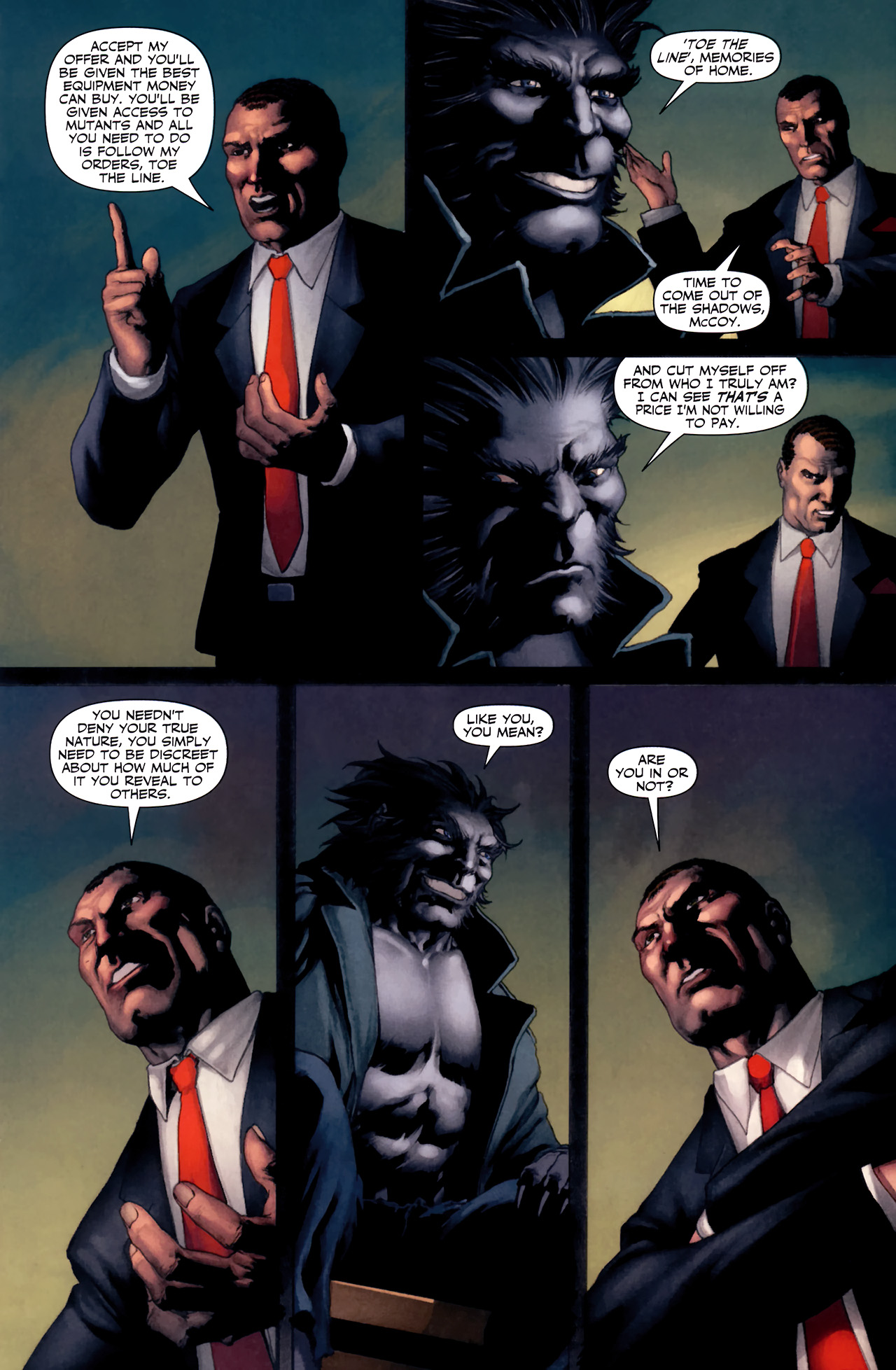 Read online Dark X-Men: The Beginning comic -  Issue #1 - 34
