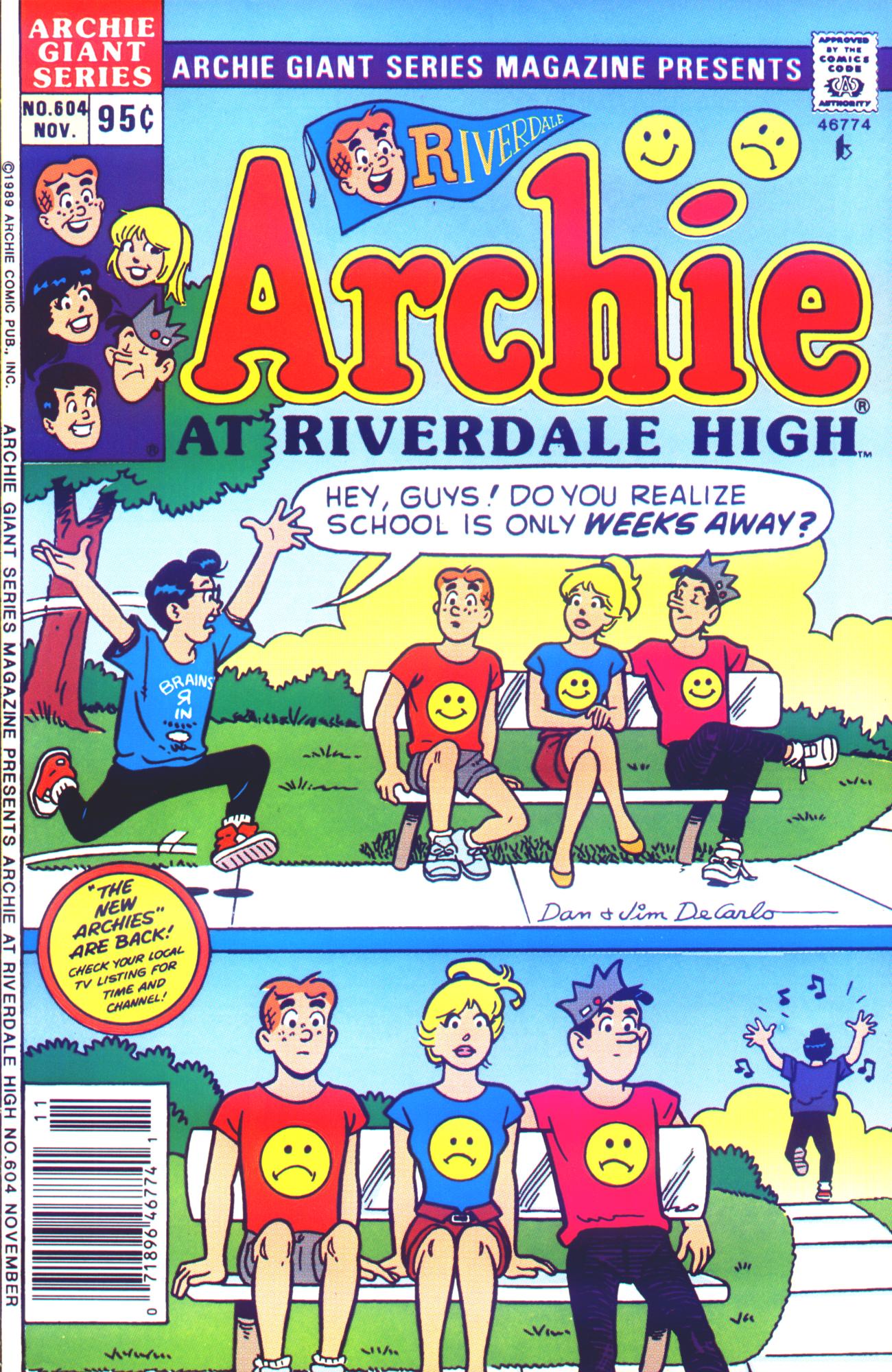 Read online Archie Giant Series Magazine comic -  Issue #604 - 1