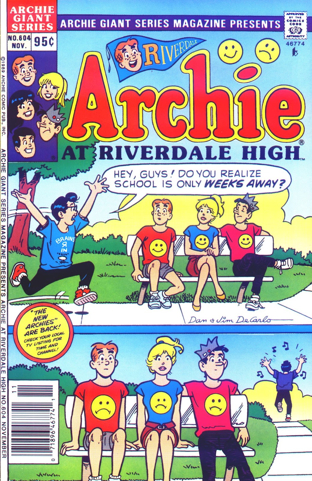 Archie Giant Series Magazine issue 604 - Page 1