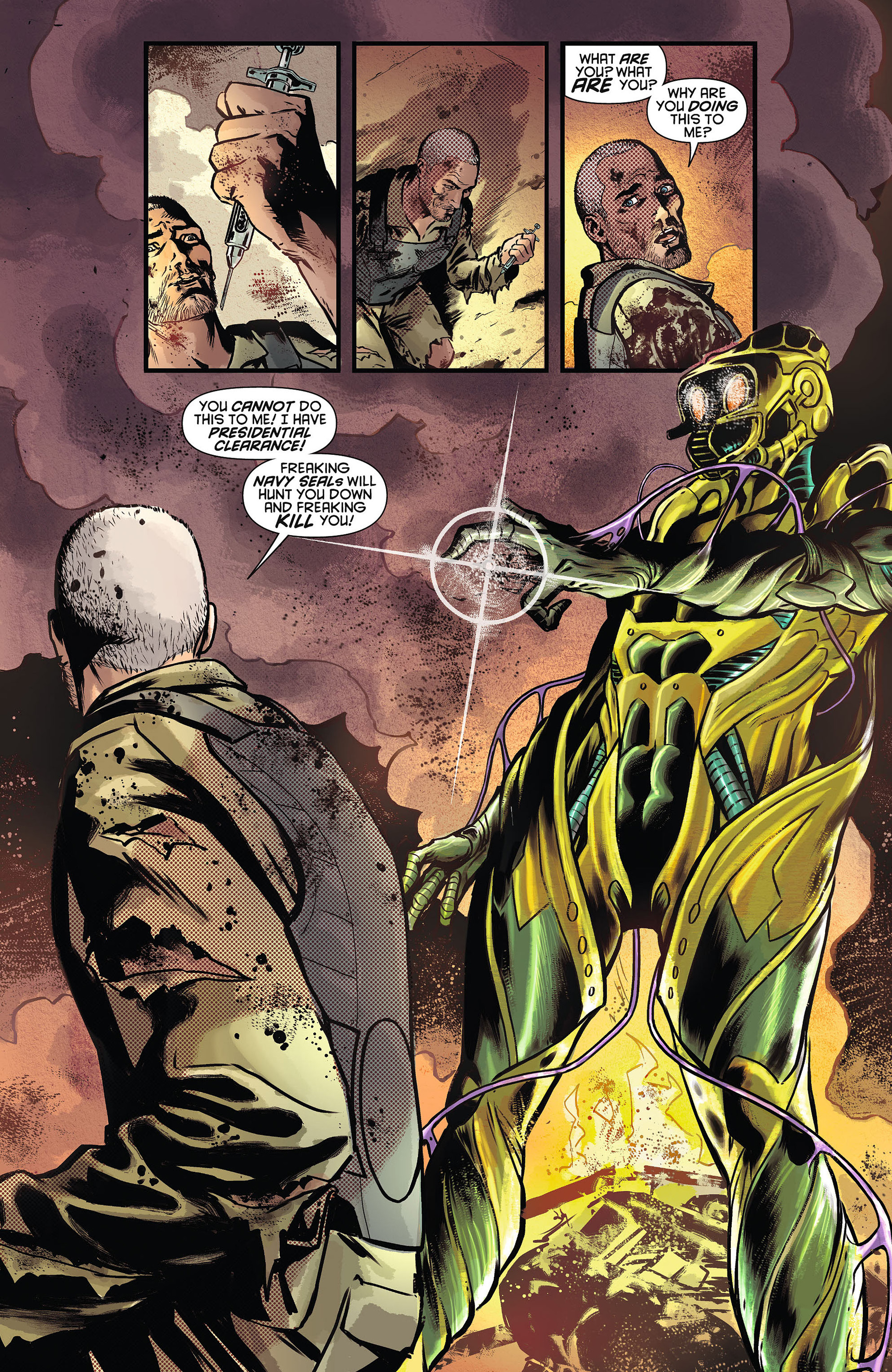 Read online Resurrection Man (2011) comic -  Issue #5 - 17