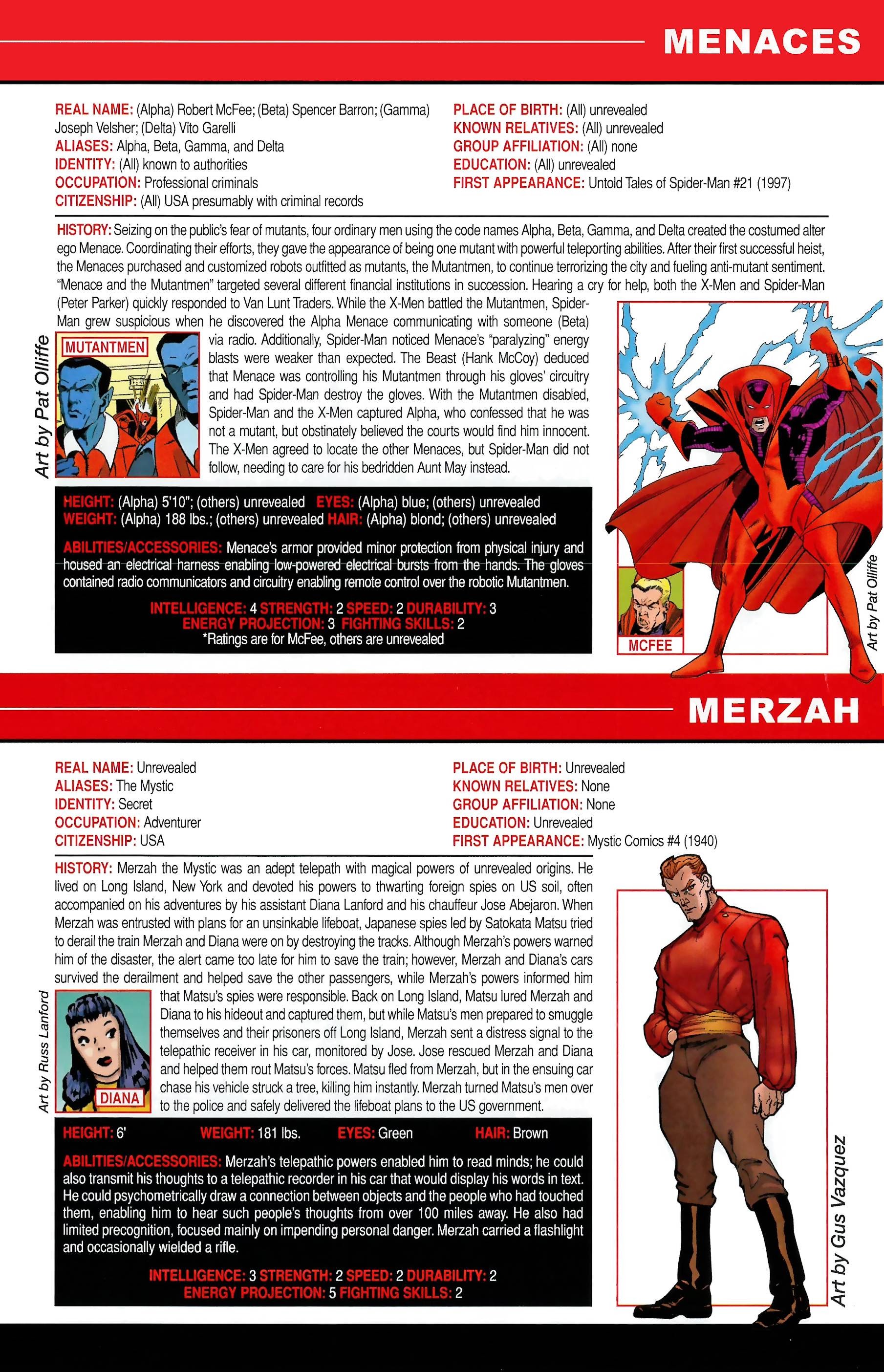 Read online Official Handbook of the Marvel Universe A to Z comic -  Issue # TPB 14 (Part 2) - 127