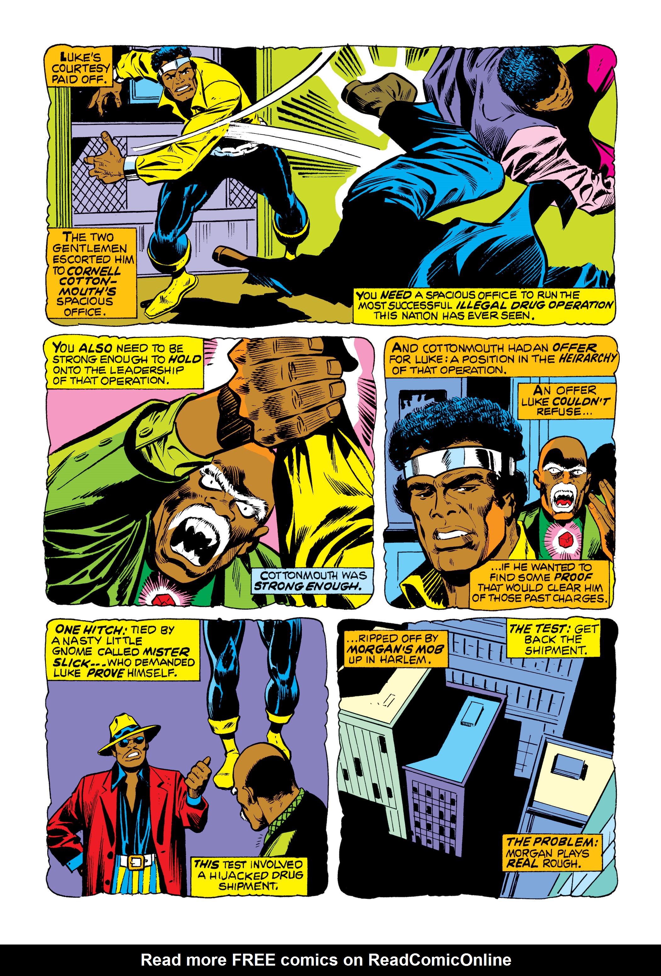 Read online Marvel Masterworks: Luke Cage, Power Man comic -  Issue # TPB 2 (Part 1) - 71