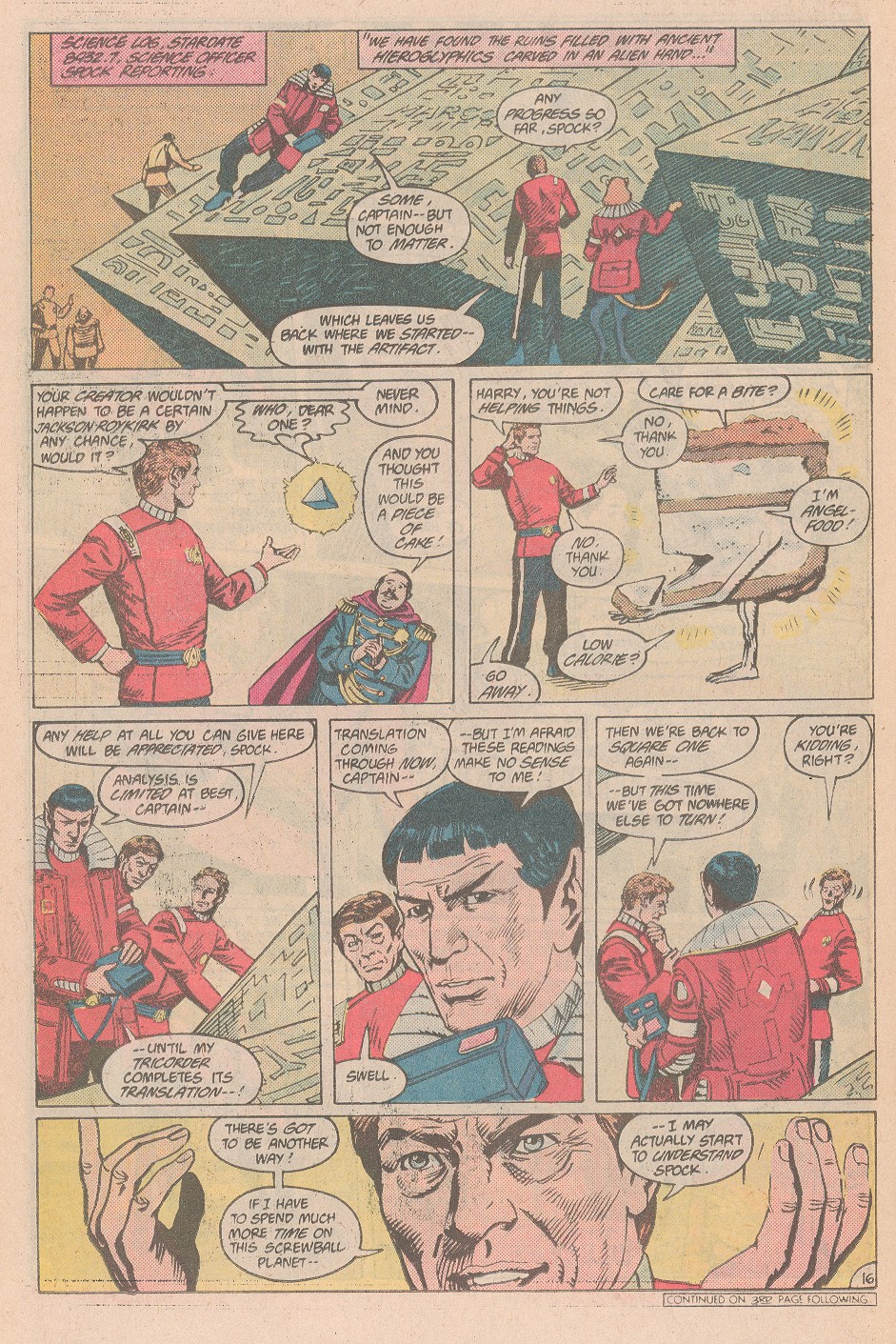 Read online Star Trek (1984) comic -  Issue #40 - 17