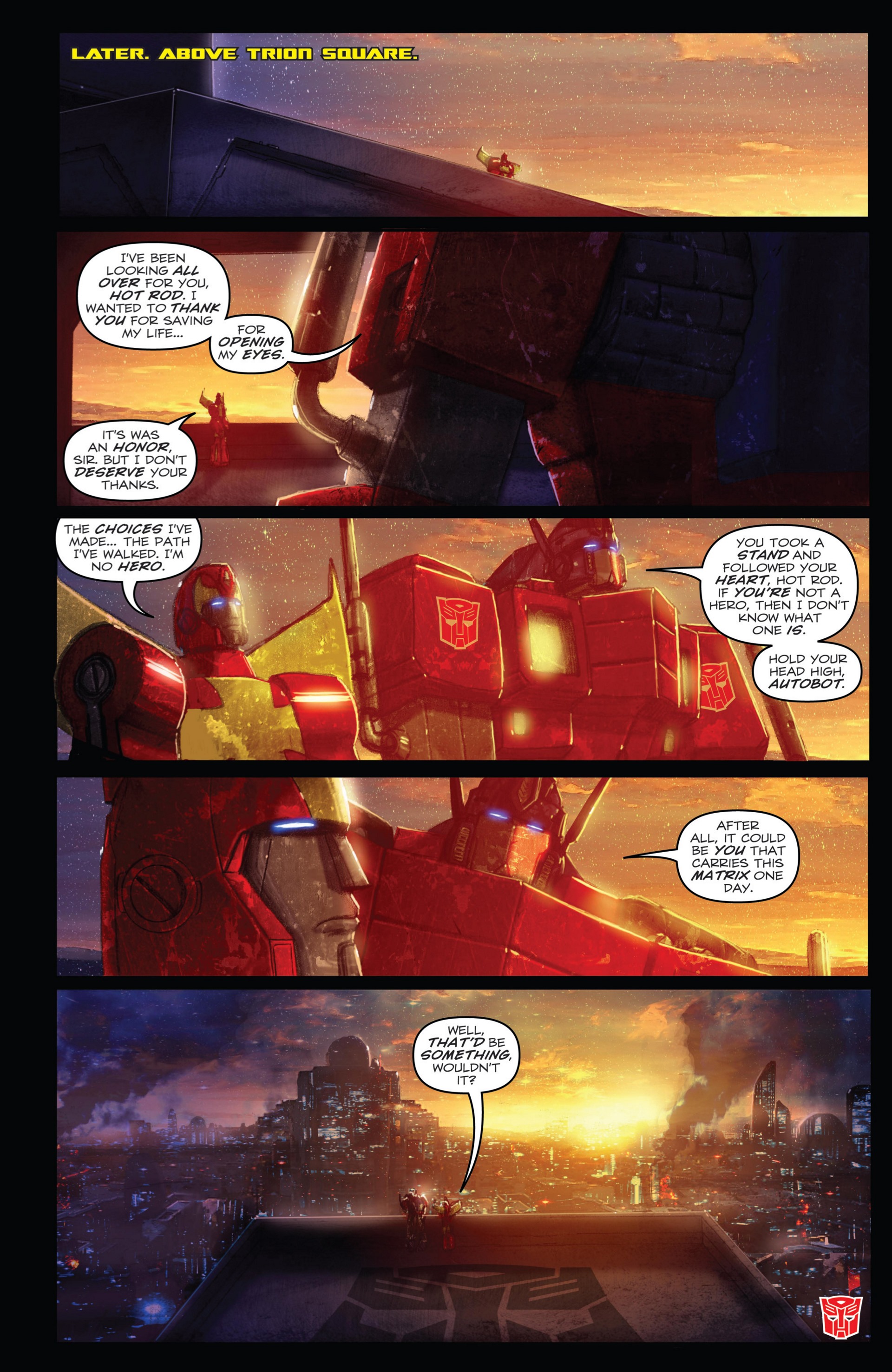 Read online Transformers: Autocracy comic -  Issue # Full - 118