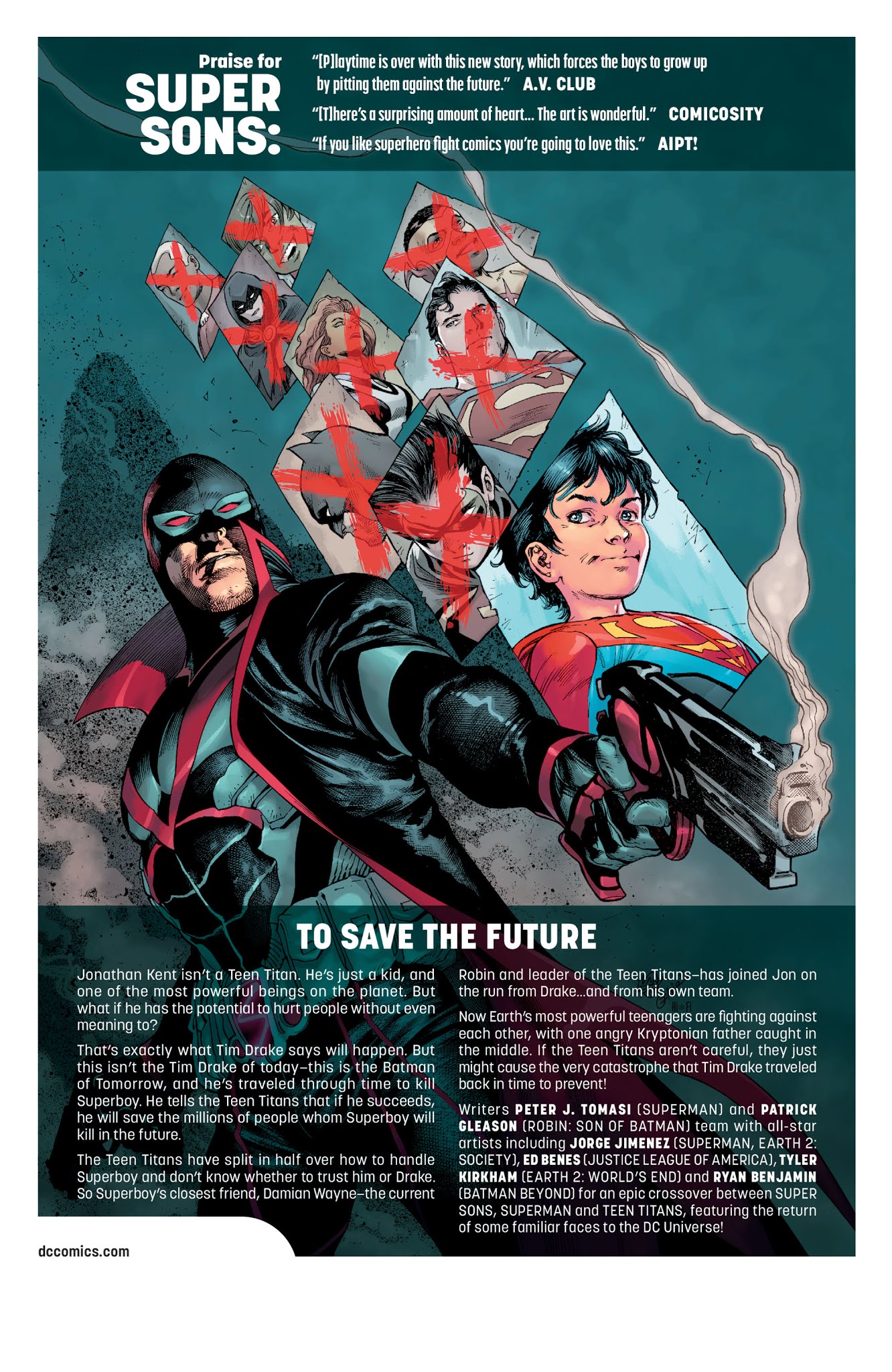 Read online Super Sons of Tomorrow comic -  Issue # TPB - 124