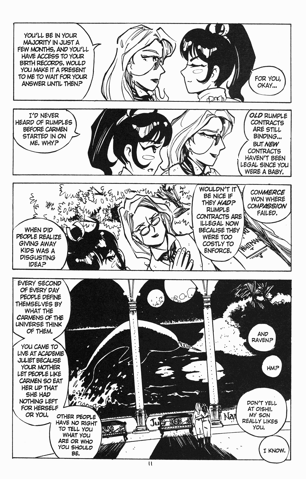 Read online Rumble Girls: Silky Warrior Tansie comic -  Issue #1 - 13