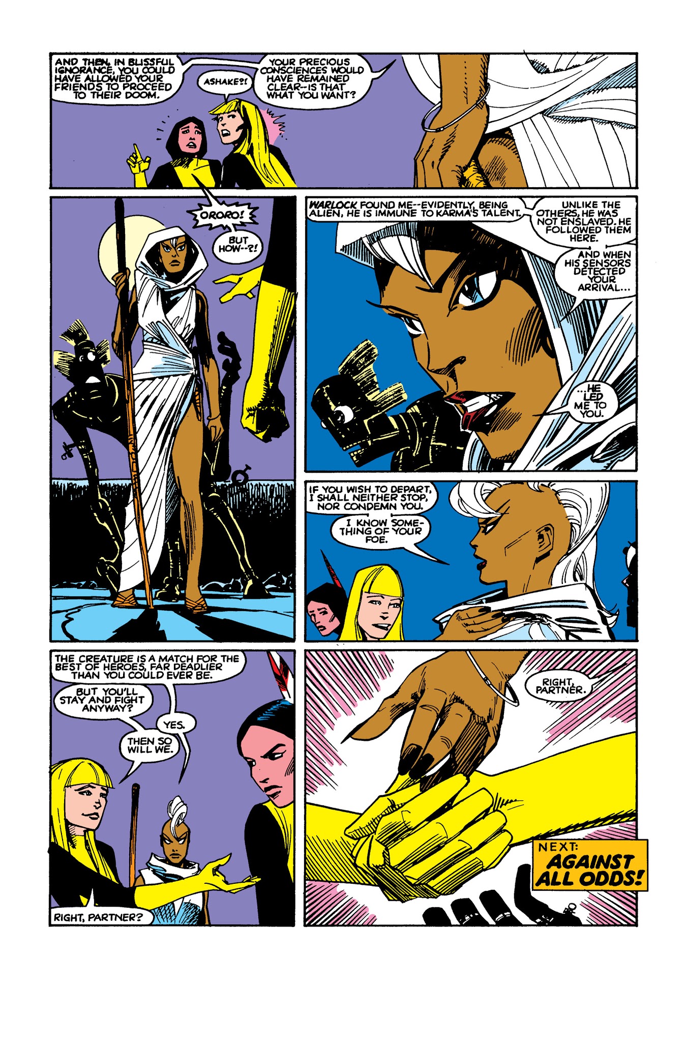 Read online New Mutants Classic comic -  Issue # TPB 4 - 164