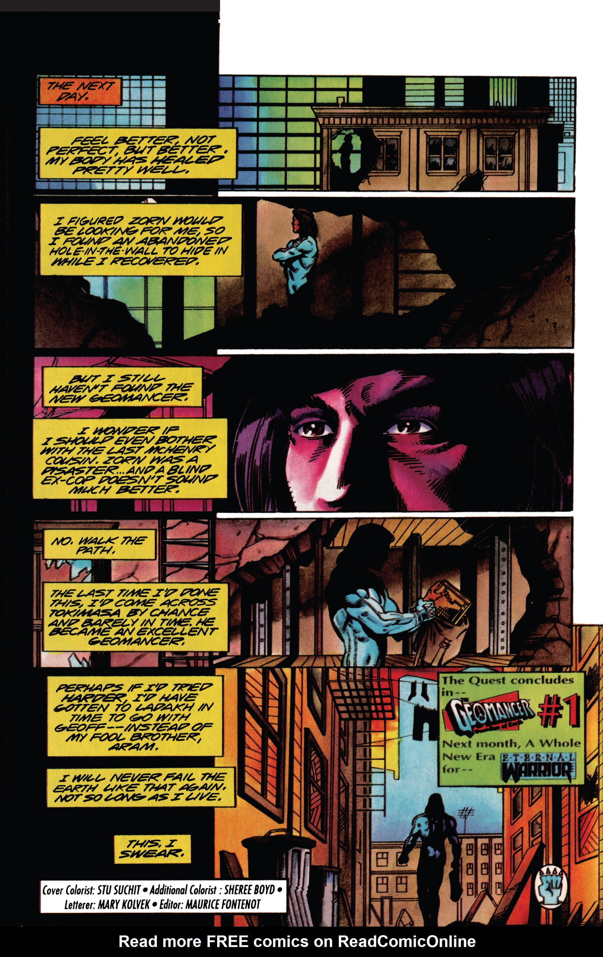 Read online Eternal Warrior (1992) comic -  Issue #27 - 21