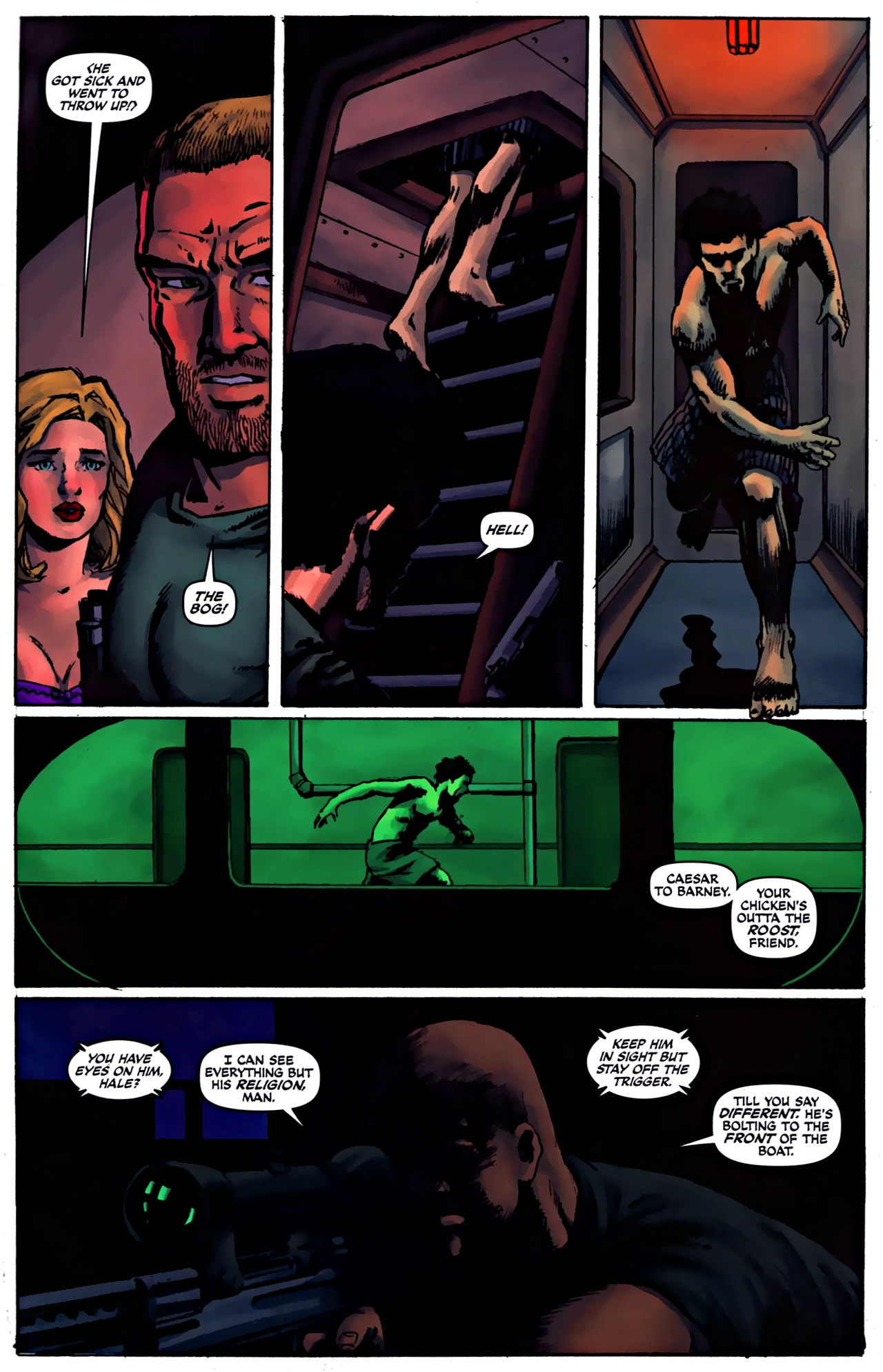 Read online The Expendables comic -  Issue #4 - 5