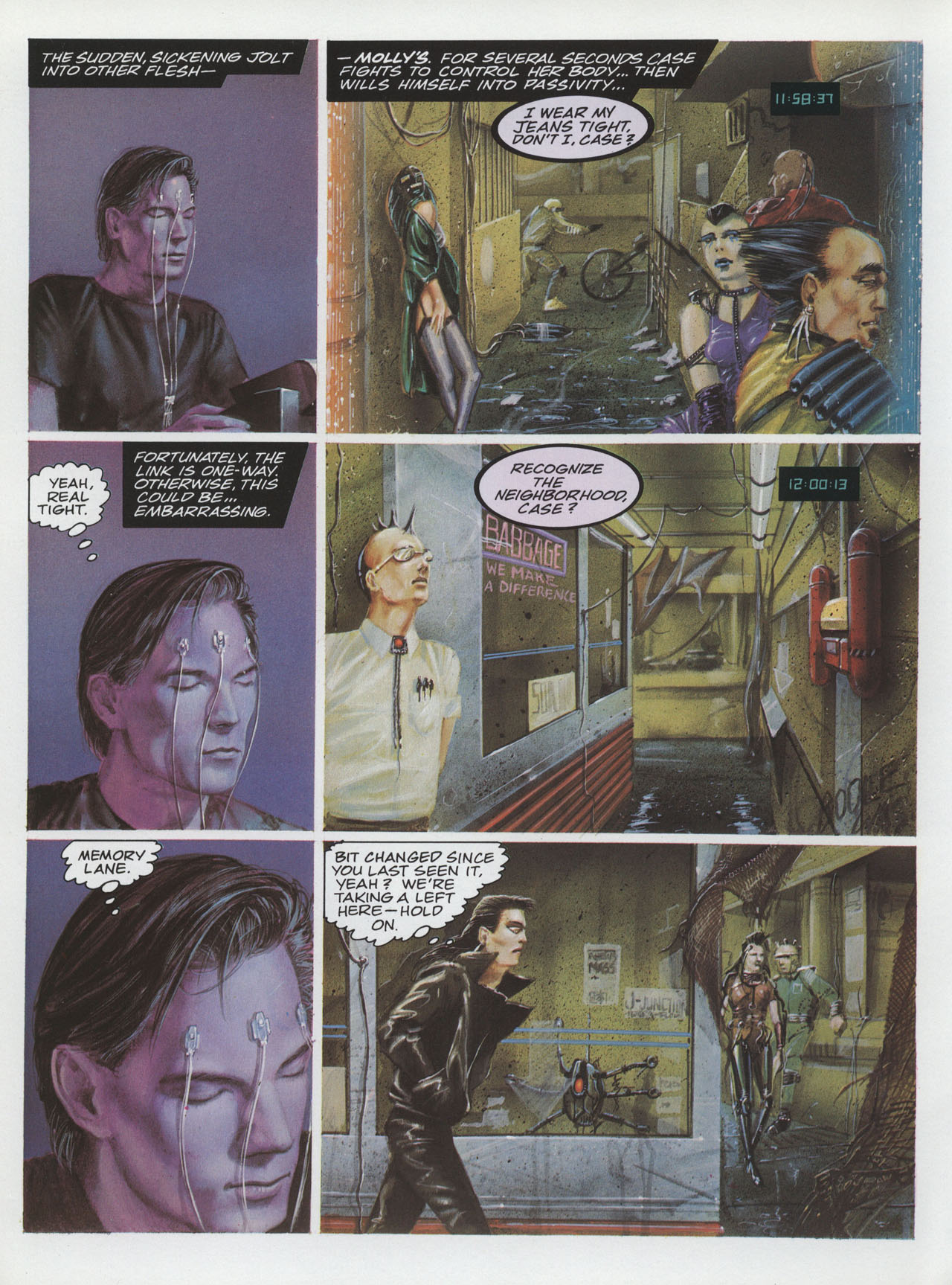 Read online Marvel Graphic Novel comic -  Issue #52 - Neuromancer - 38