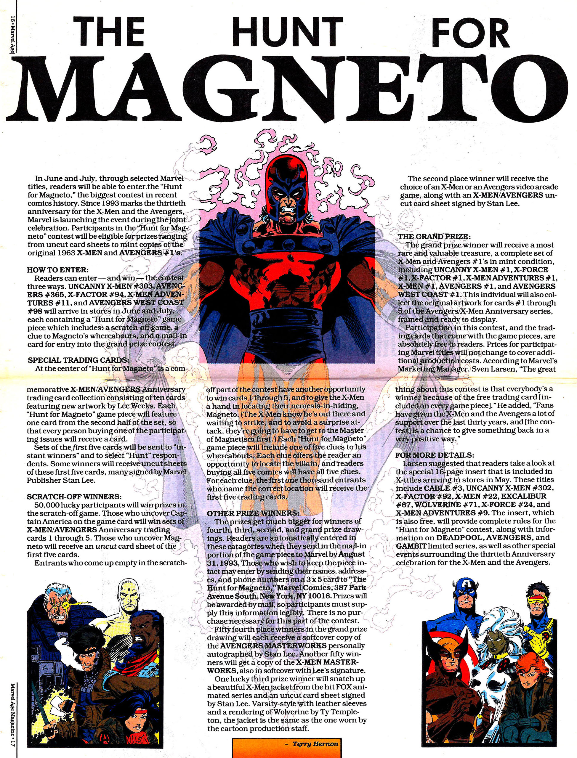 Read online Marvel Age comic -  Issue #125 - 16