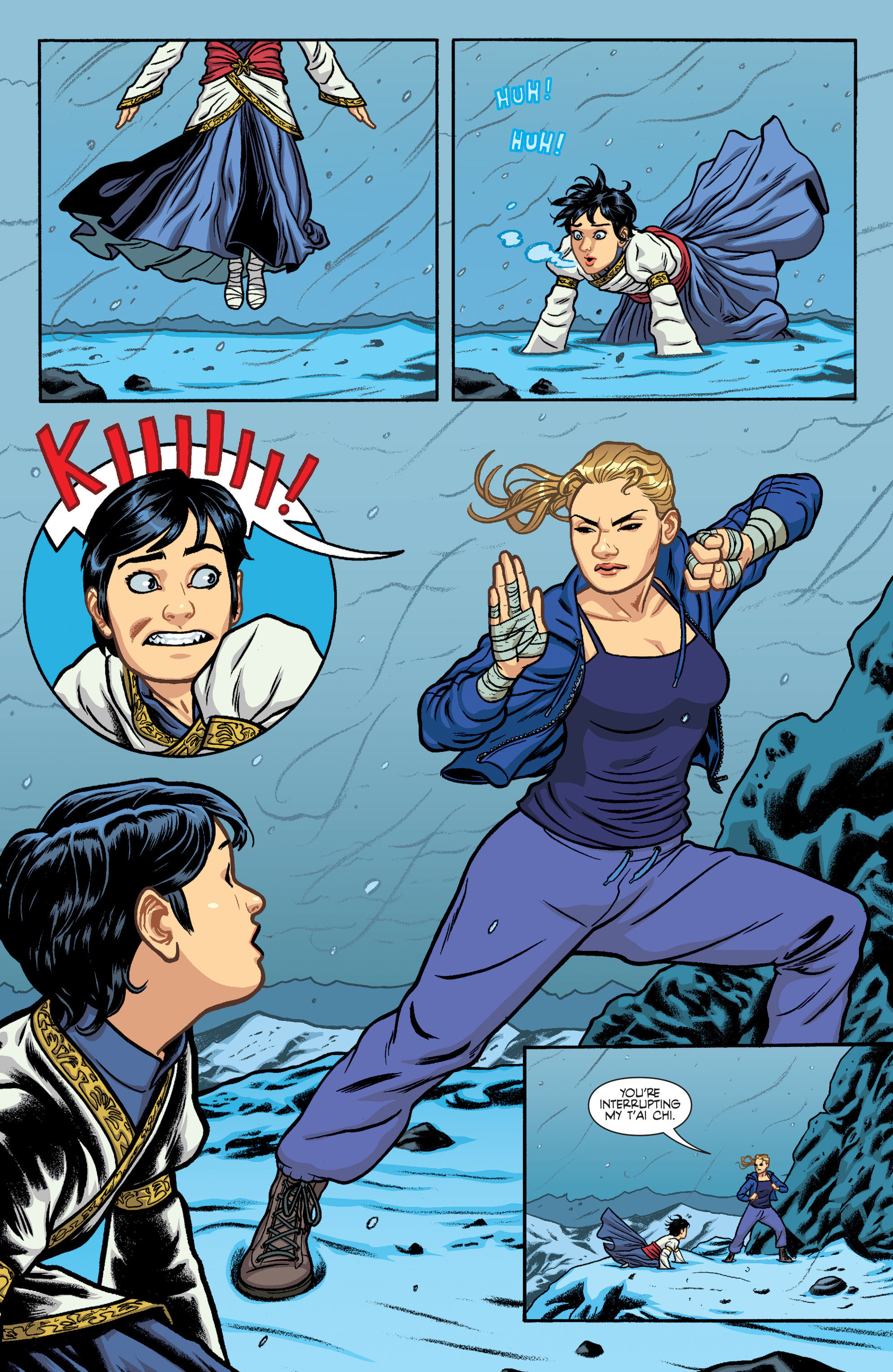 Read online Black Canary and Zatanna: Bloodspell comic -  Issue # Full - 8