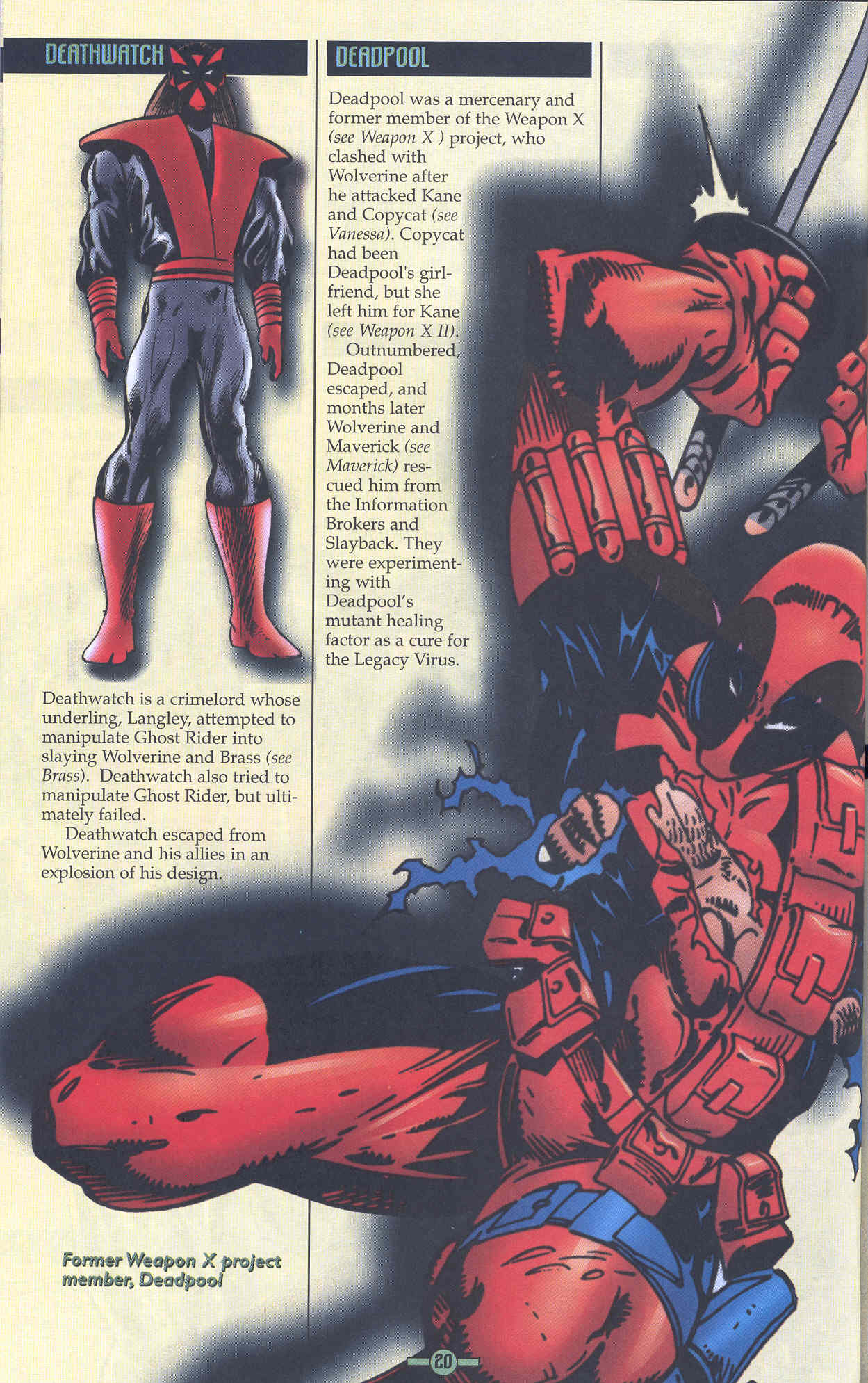 Read online Wolverine Encyclopedia comic -  Issue #1 - 24