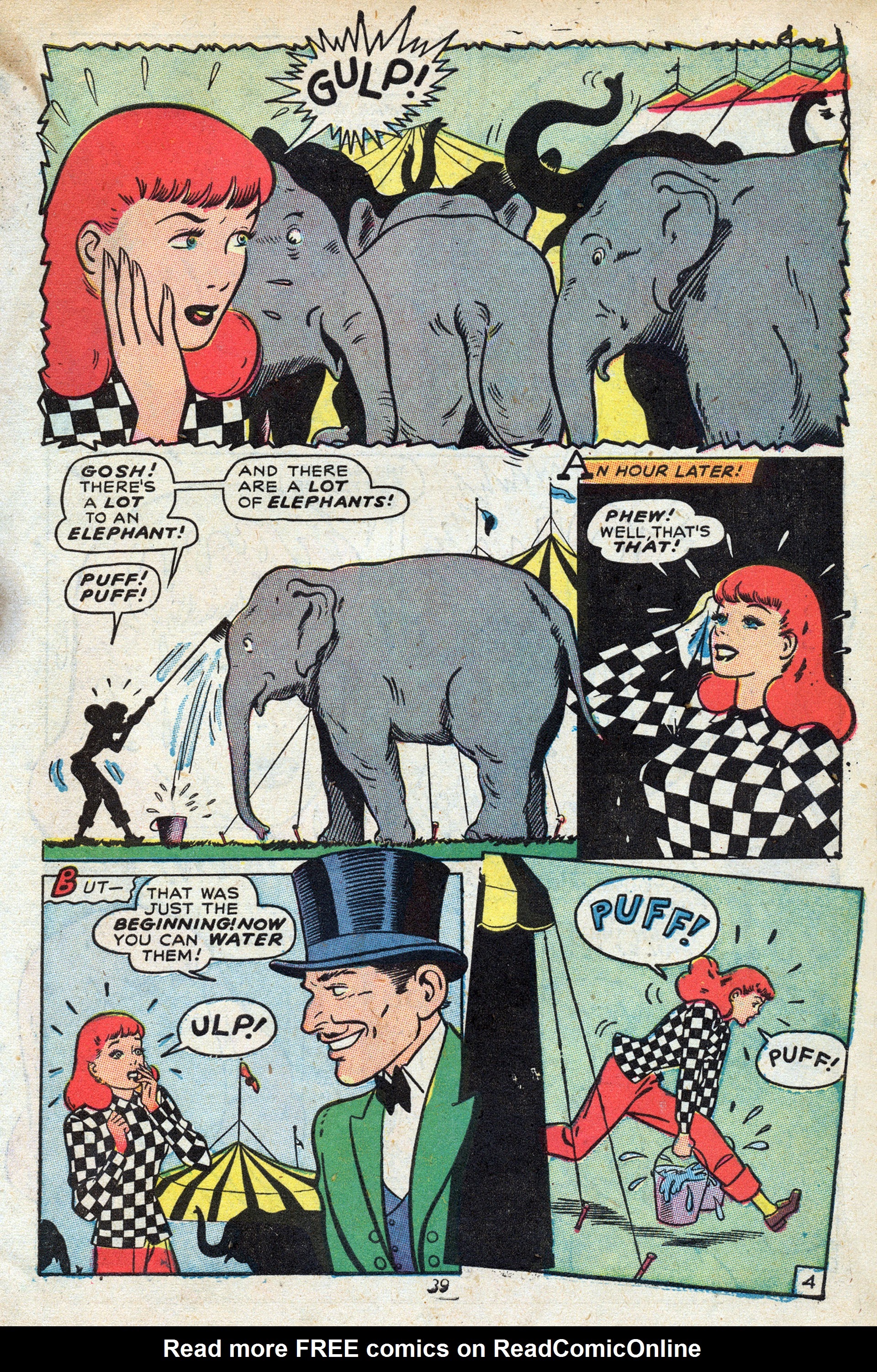 Read online Junior Miss (1947) comic -  Issue #28 - 37